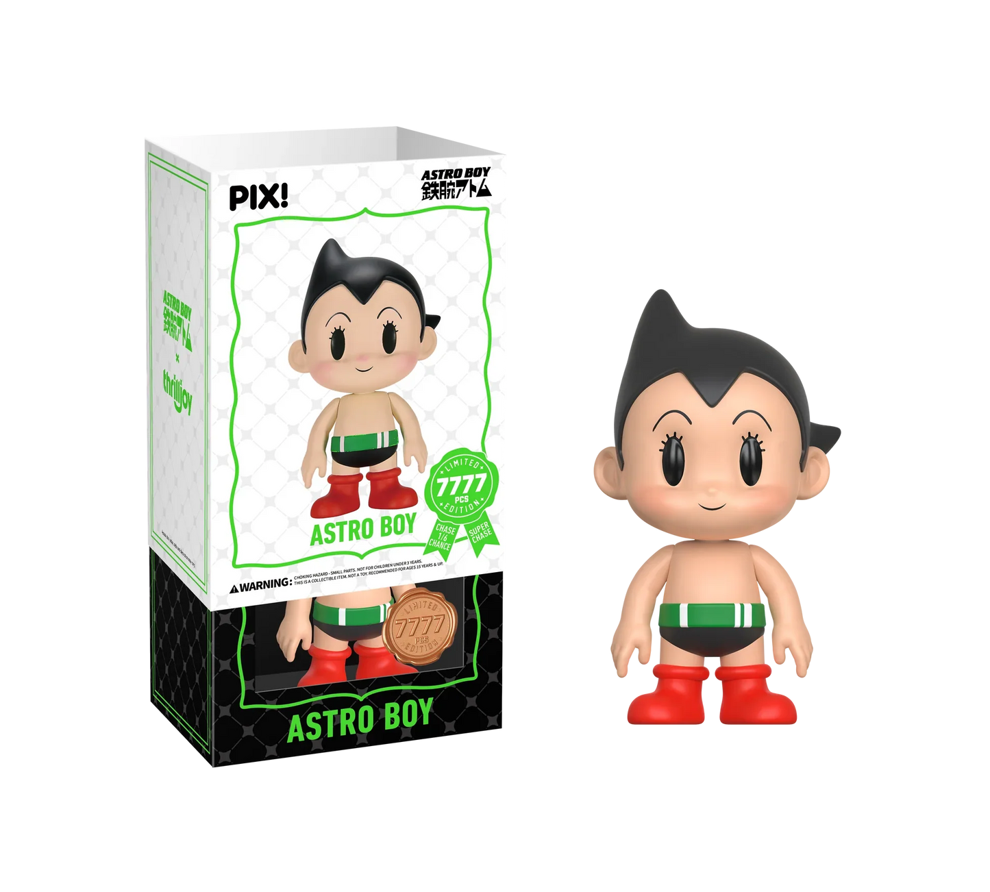 [Thrilljoy] Astro Boy - Astro Boy LE7777 PIX Vinyl Figure (1 in 6 Chance at Chase)
