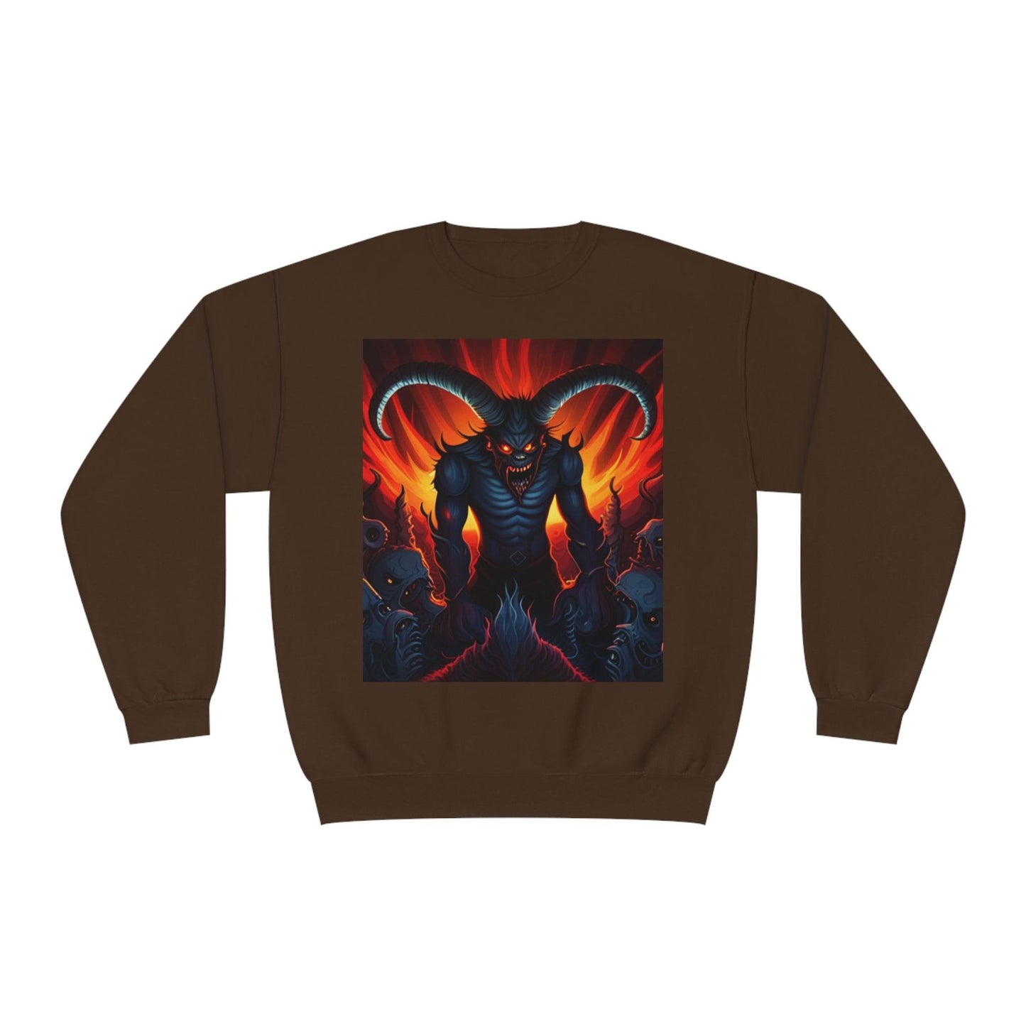 Horny Devil Unisex NuBlend® Crewneck Sweatshirt - Lizard Vigilante