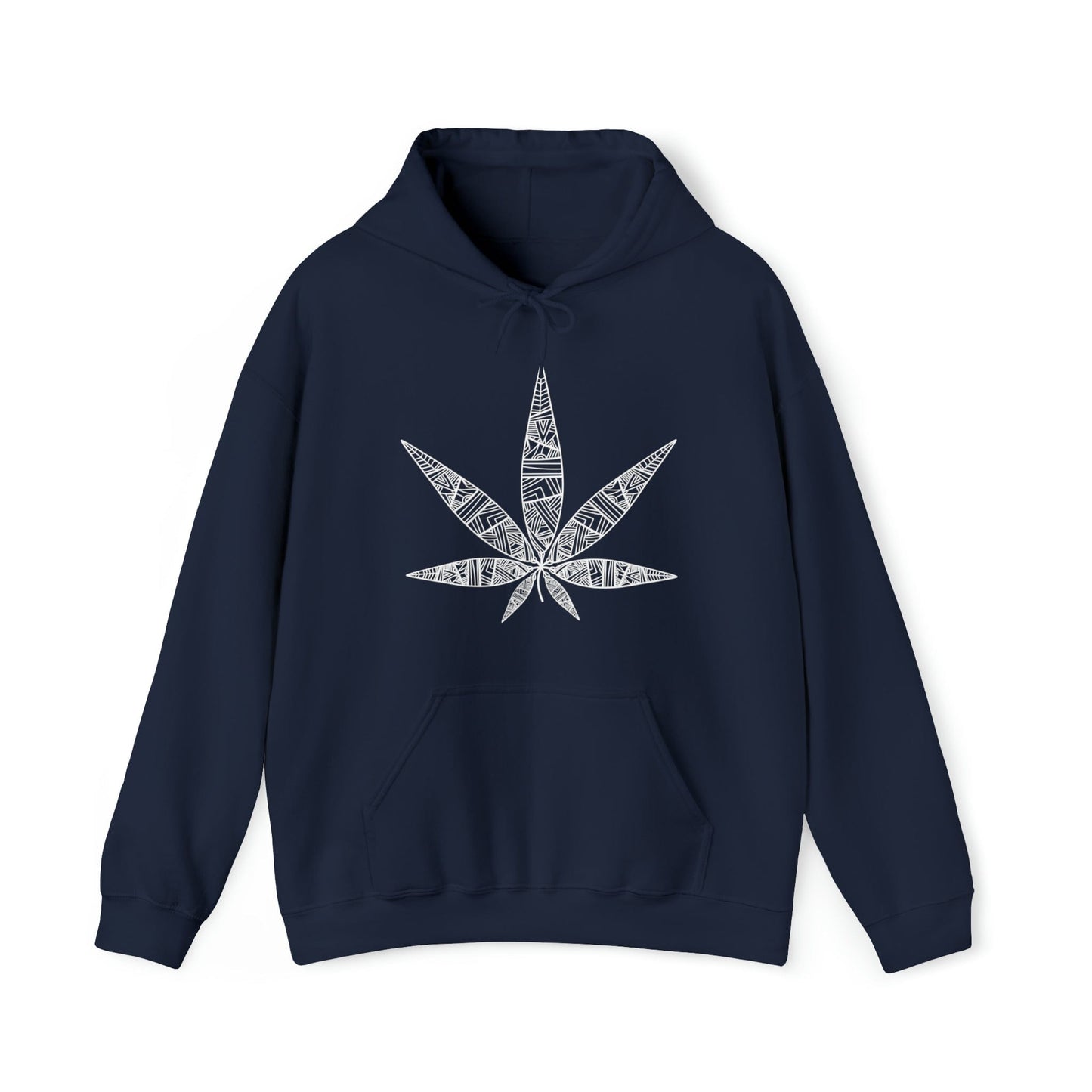 Tribal Weed Leaf Hoodies