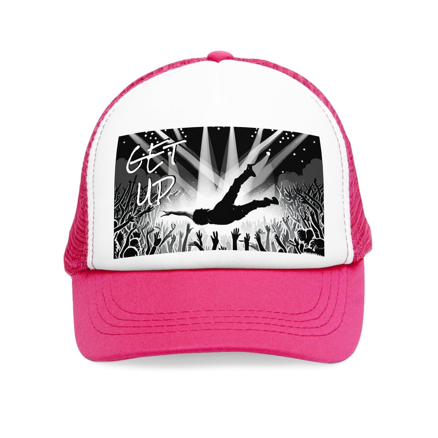 GET UP Crowd Surfing Metal Concert Mesh Cap - Lizard Vigilante