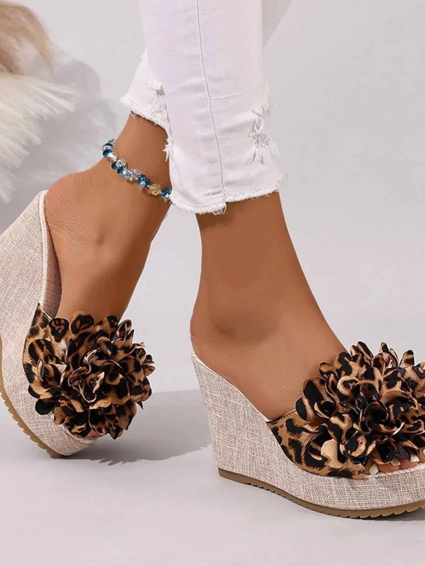 Open Toe Platform : Wedge Sandals
