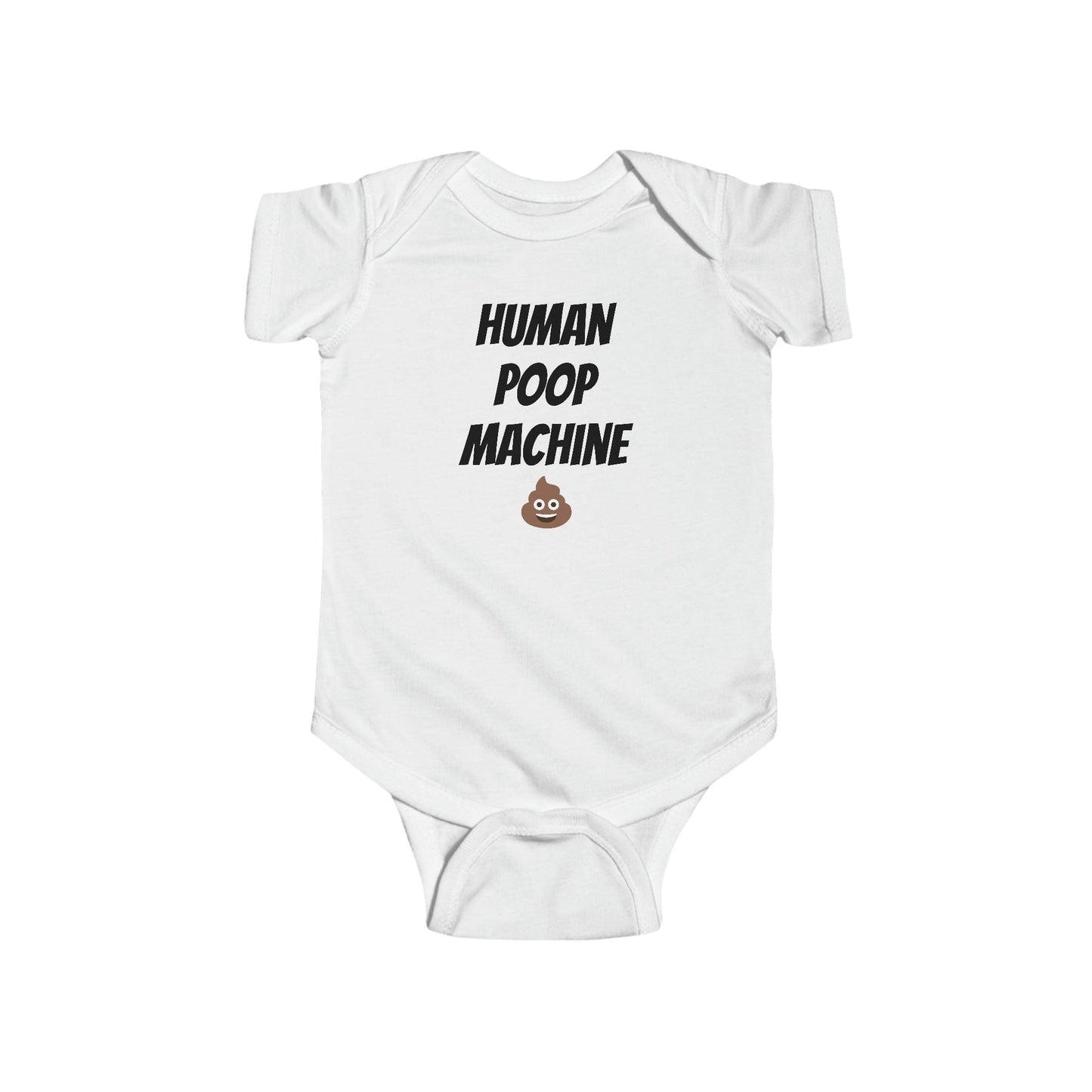 Human Poop Machine Infant Fine Jersey Bodysuit - Lizard Vigilante