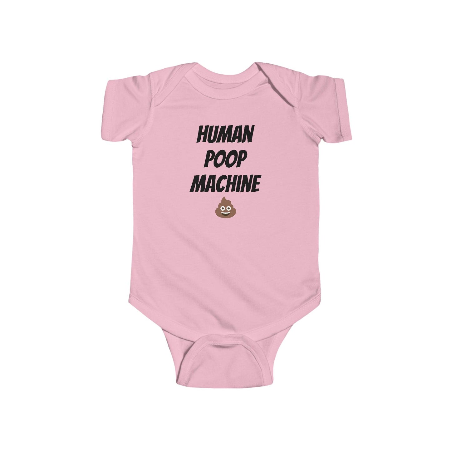 Human Poop Machine Infant Fine Jersey Bodysuit - Lizard Vigilante