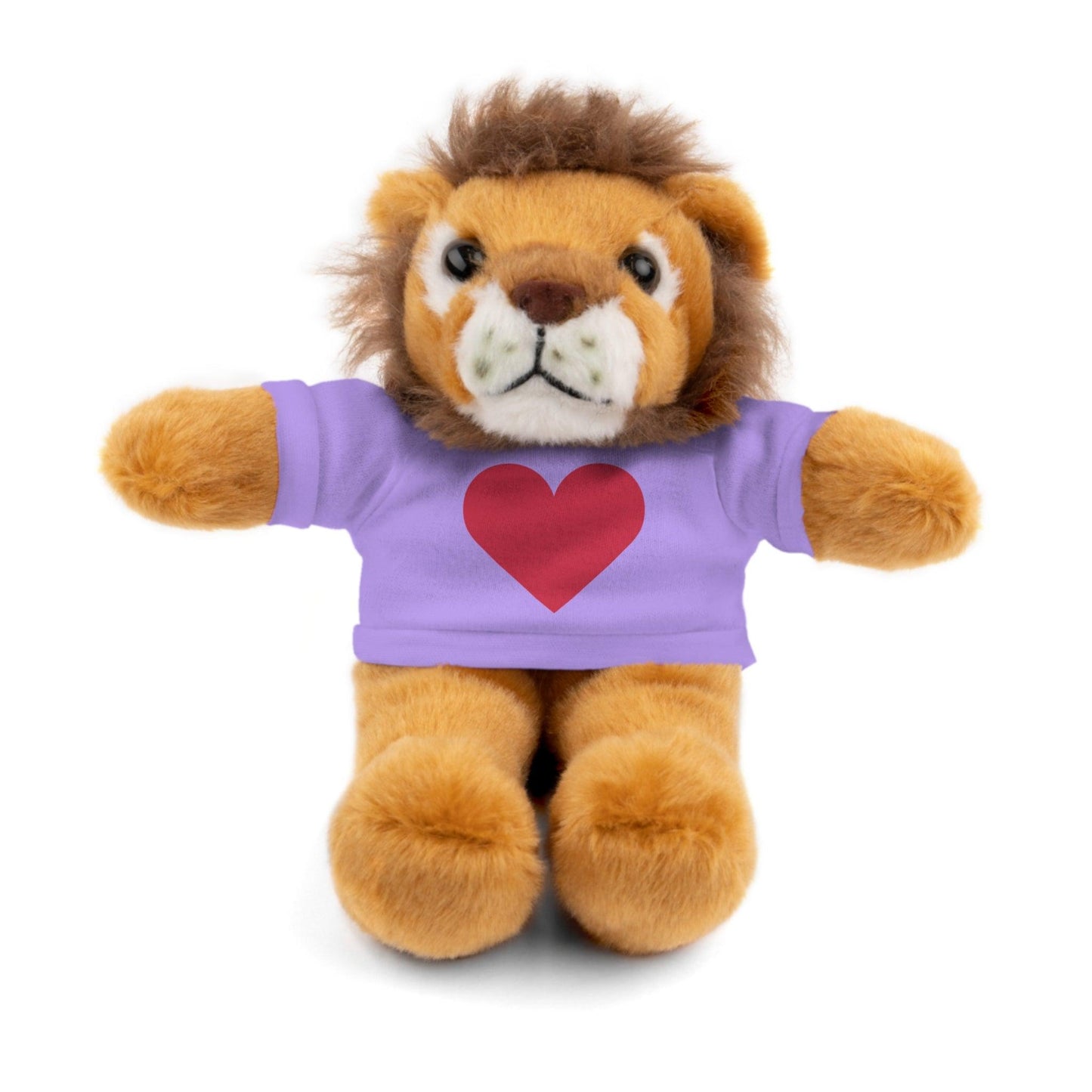 Red Heart Stuffed Animals with Tee - Lizard Vigilante