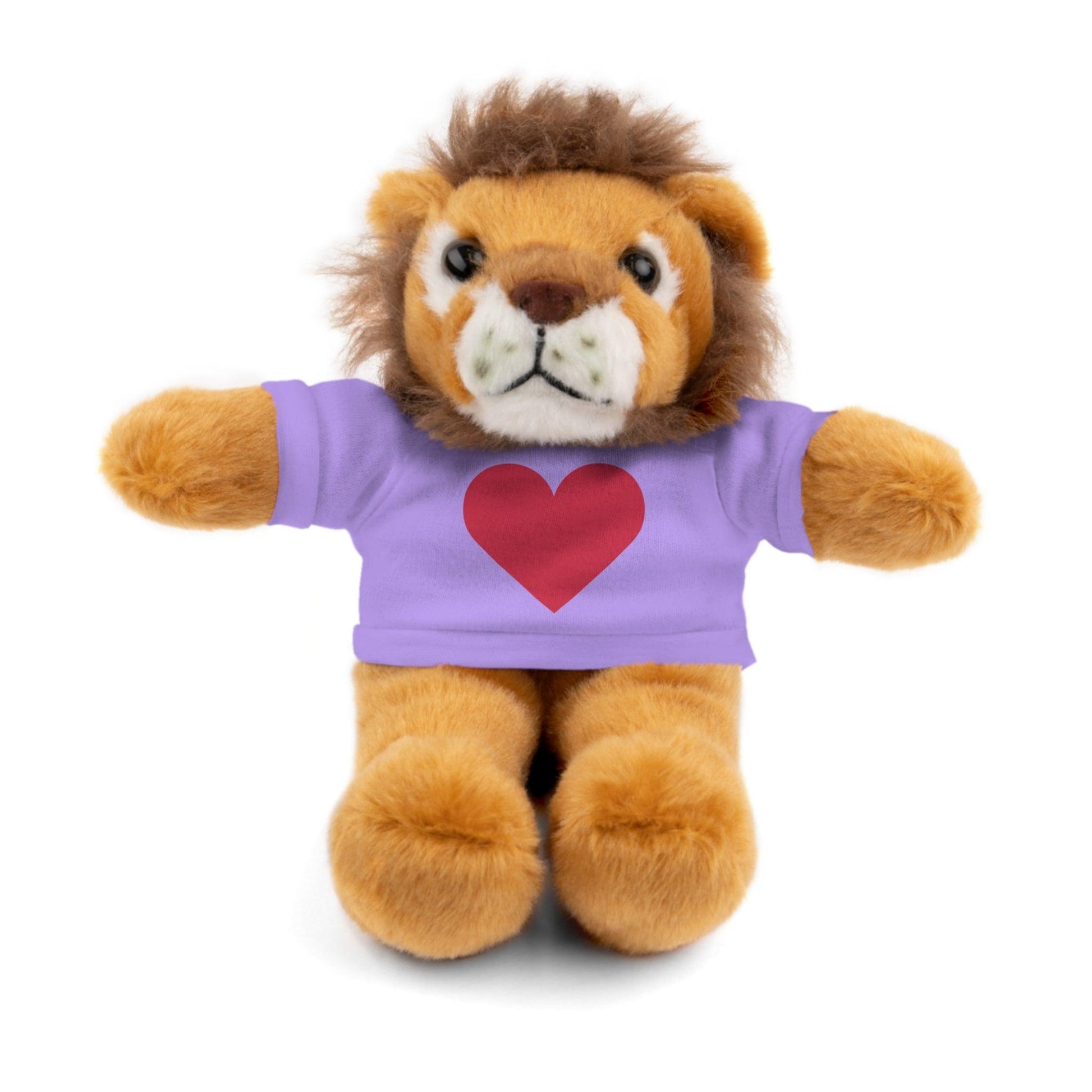 Red Heart Stuffed Animals with Tee - Lizard Vigilante