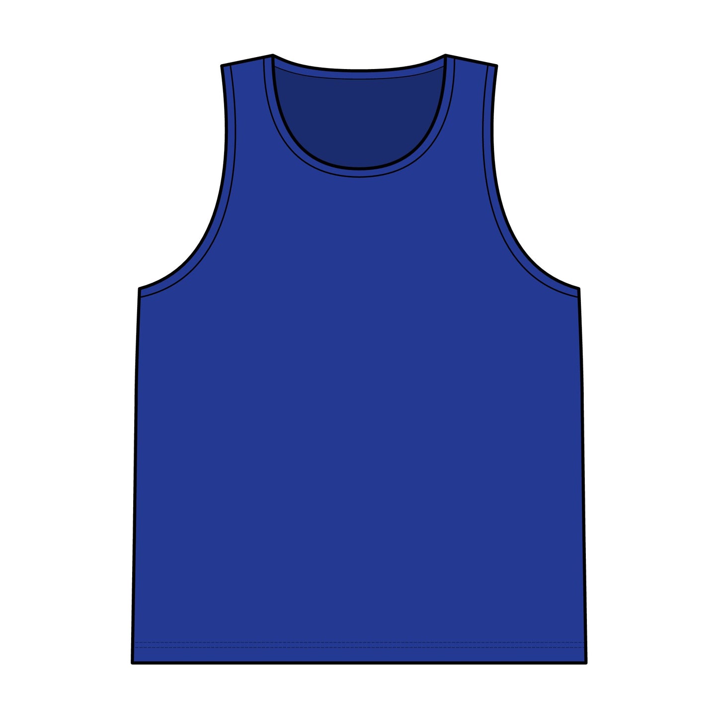 Anarchy Symbol Reversible Mesh Tank Top