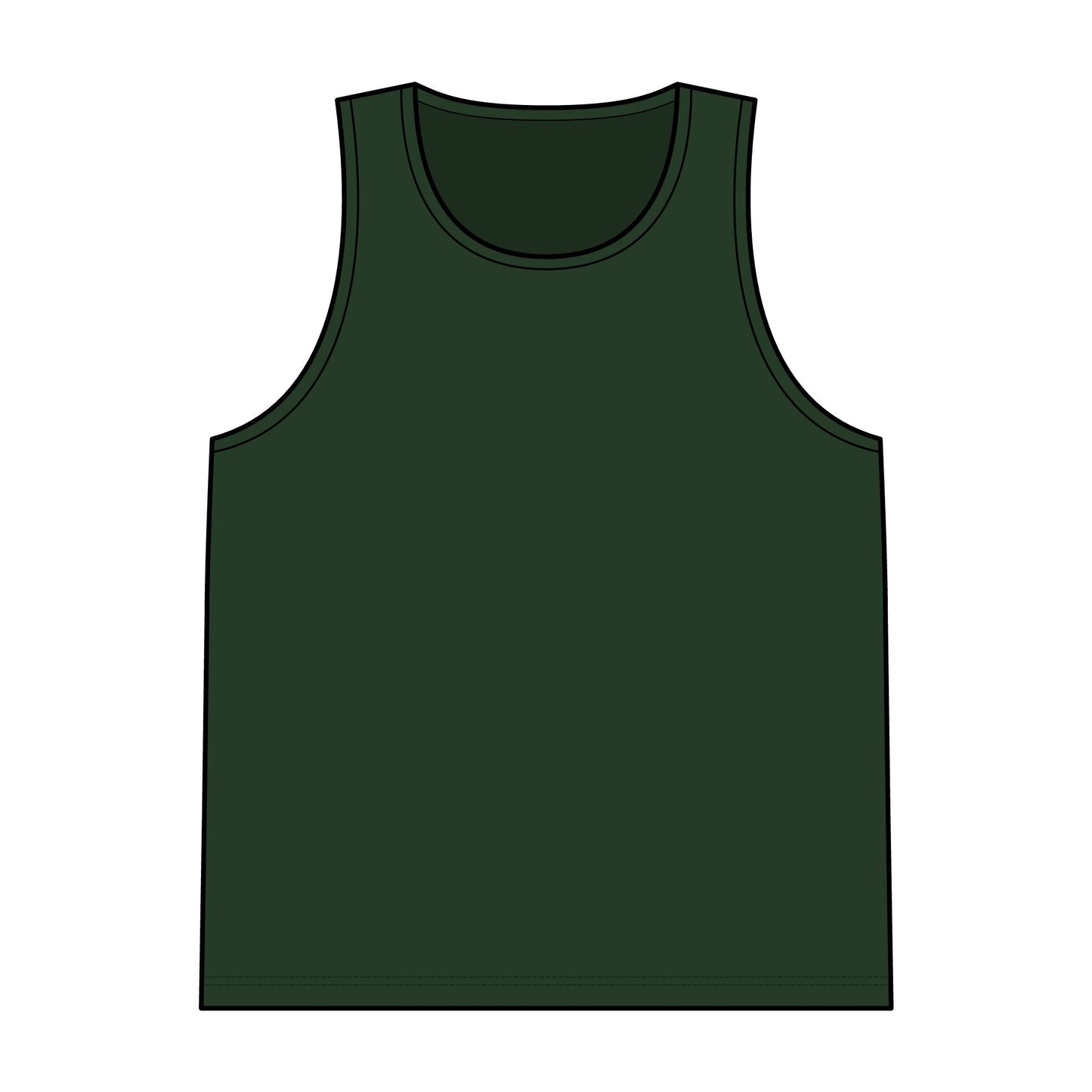 Anarchy Symbol Reversible Mesh Tank Top