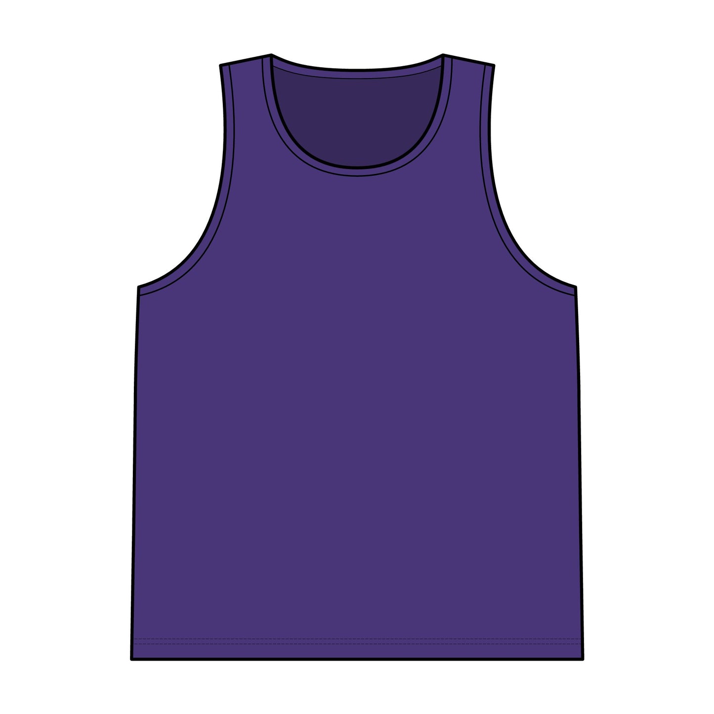Anarchy Symbol Reversible Mesh Tank Top