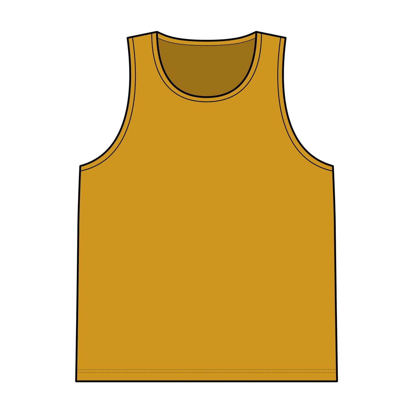 Anarchy Symbol Reversible Mesh Tank Top