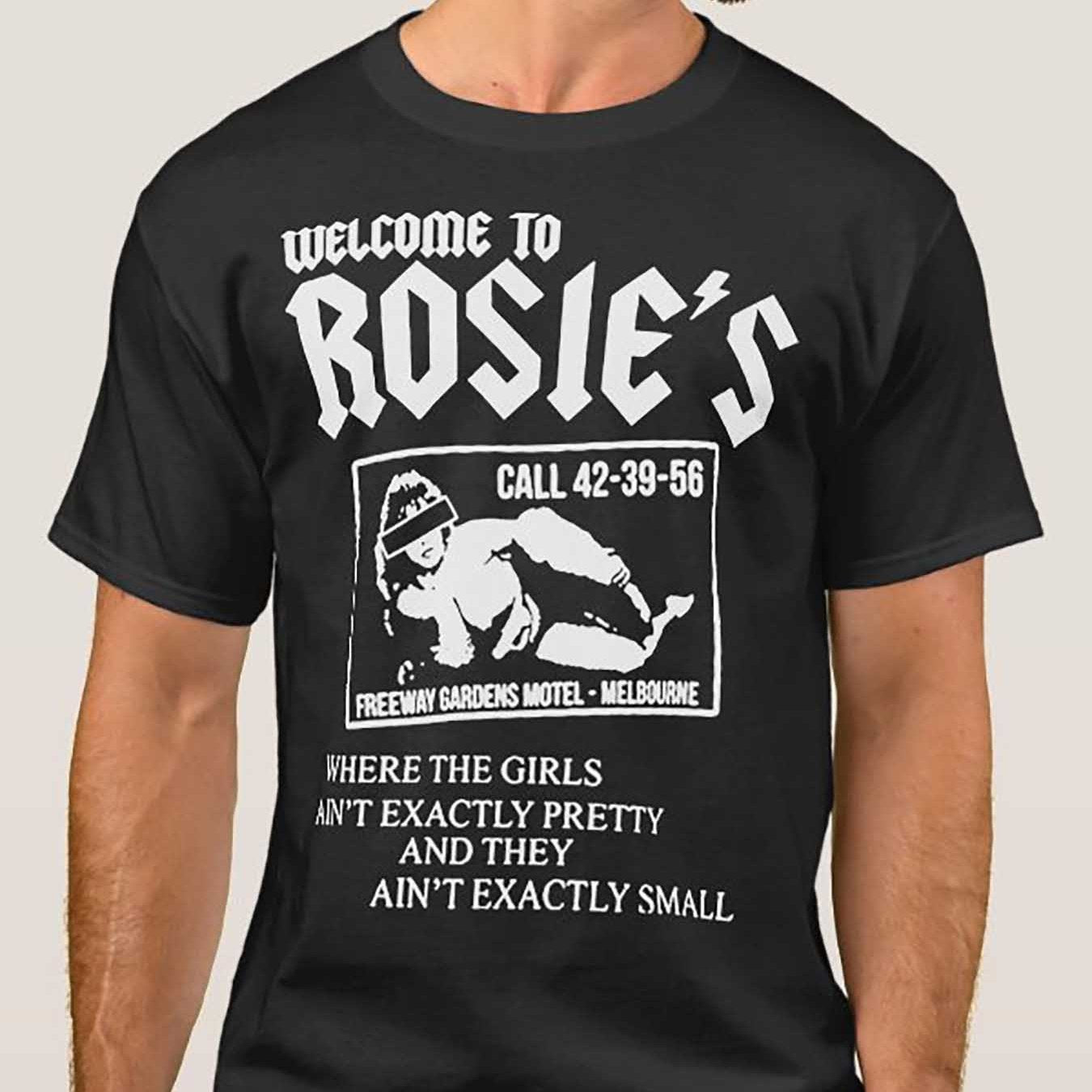 AC/DC-Inspired “Whole Lotta Rosie” T-Shirt – Men’s Classic Rock Graphic Tee in Black - Premium T-Shirt from Lizard Vigilante - Just $24.99! Shop now at Lizard Vigilante