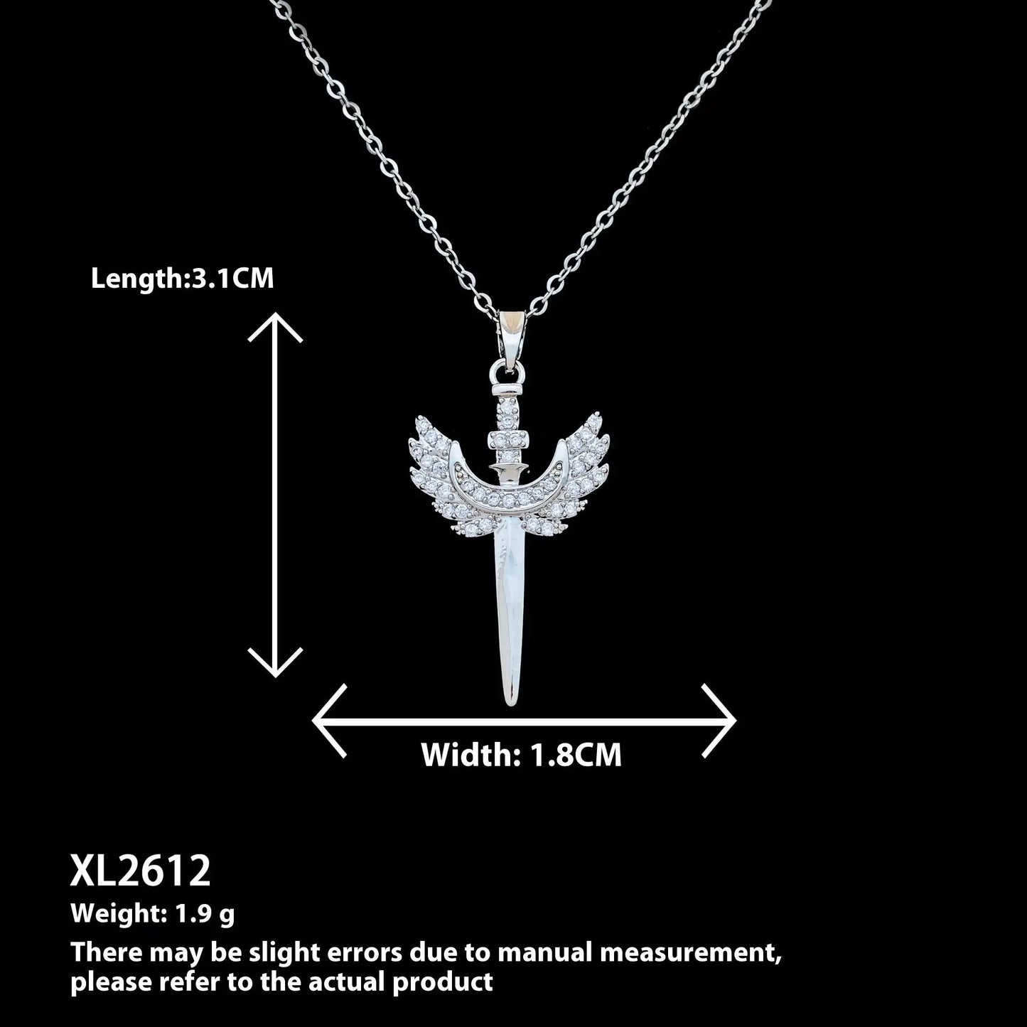 European And American Moon Necklace Niche Non-fading High-grade Accessories