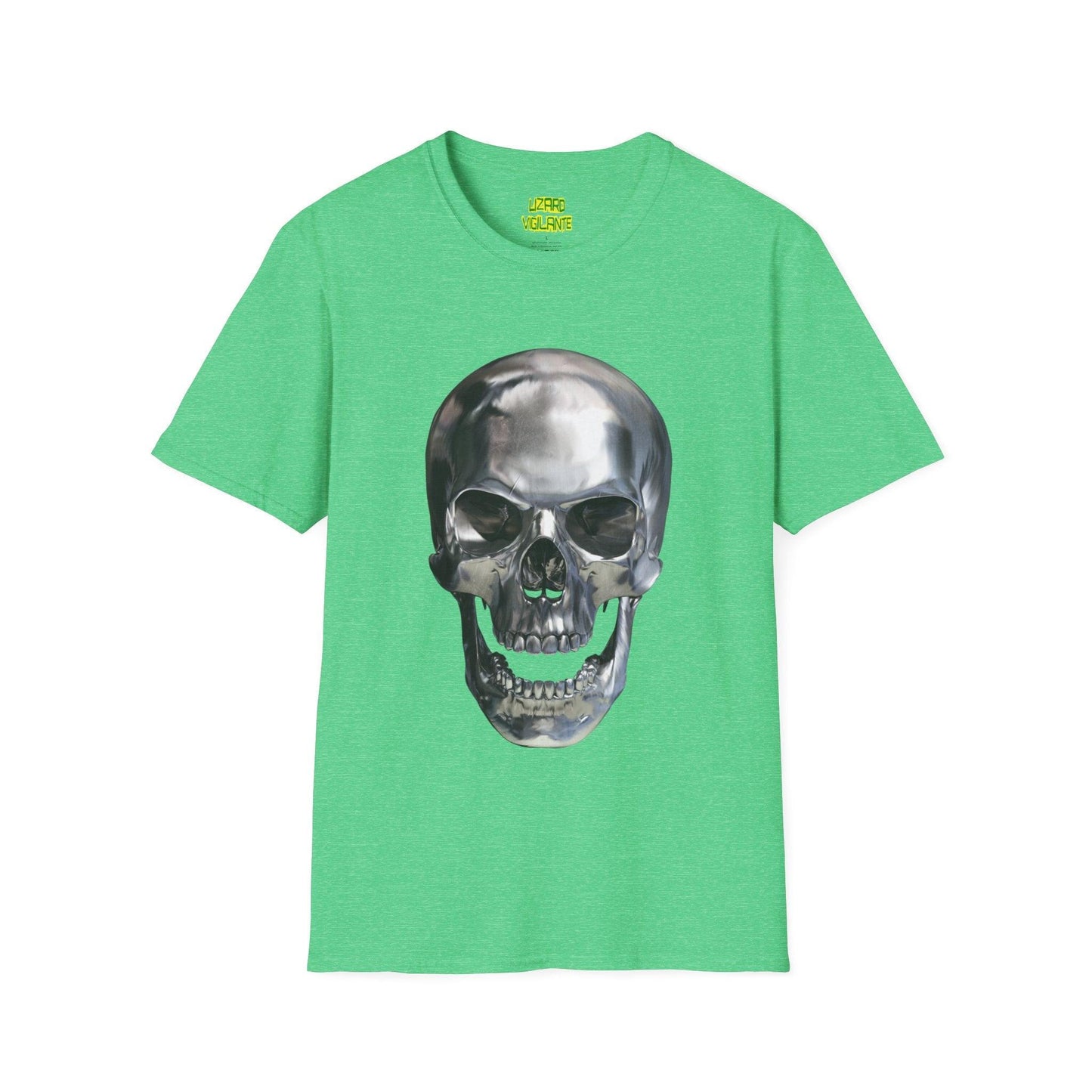 Shining Skull Unisex Softstyle T-Shirt - Lizard Vigilante