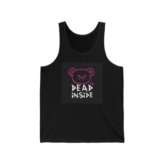 Dead Inside Bear Fan Unisex Jersey Tank - Lizard Vigilante