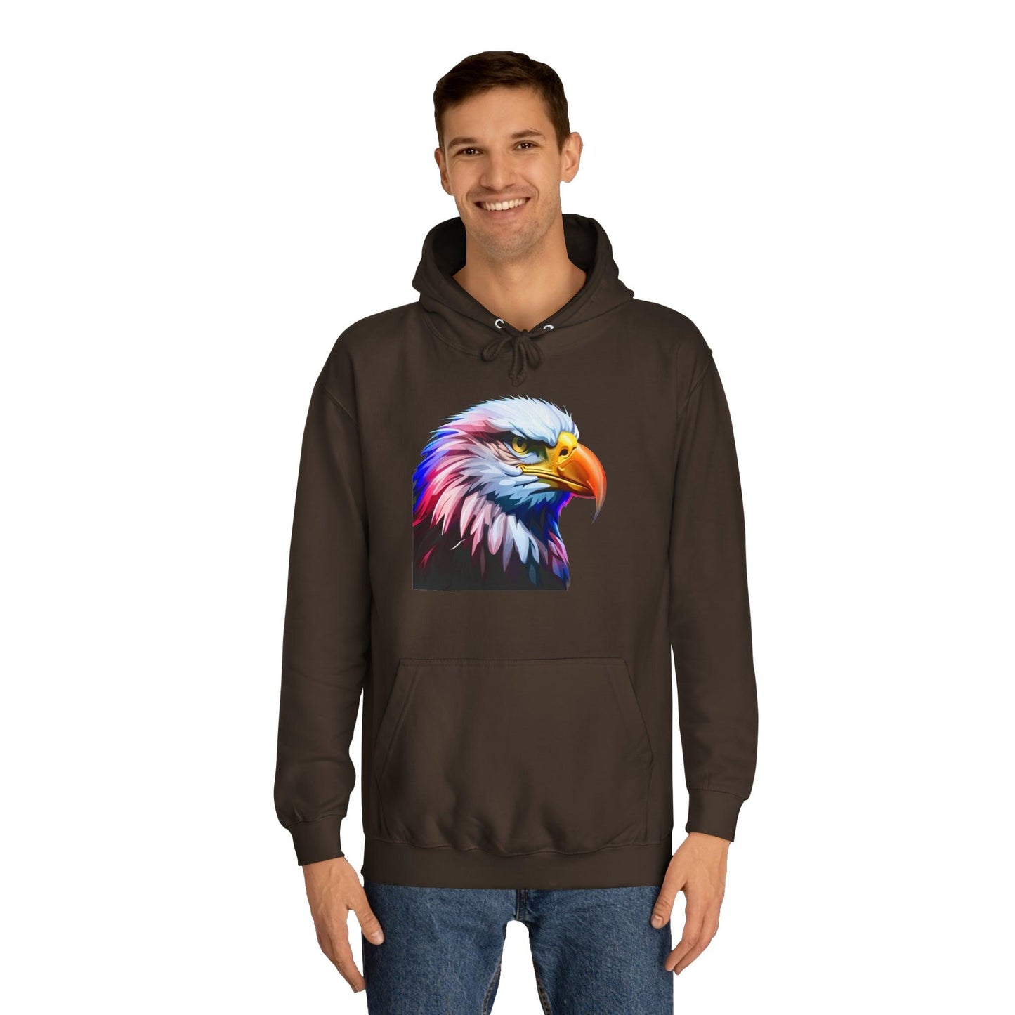 American Profile Unisex College Hoodie - Lizard Vigilante