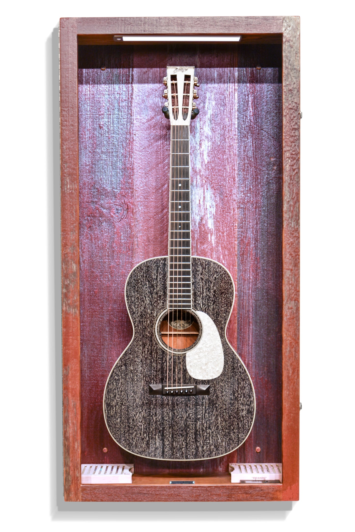 ClimaCase Rectangle Humidor - Reclaimed Barnwood (Red)