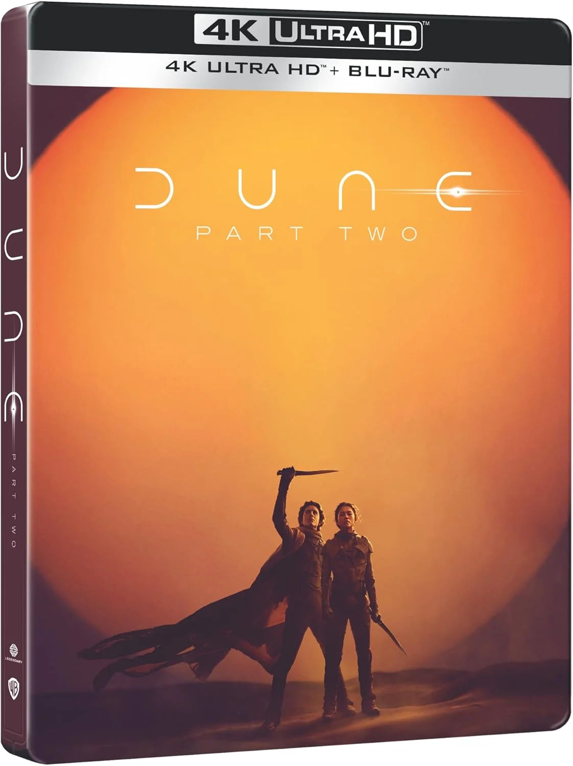 Dune: Part Two - Limited Double Steelbook Collector’s Edition (4K Ultra HD + Blu-ray) Numbered /2000