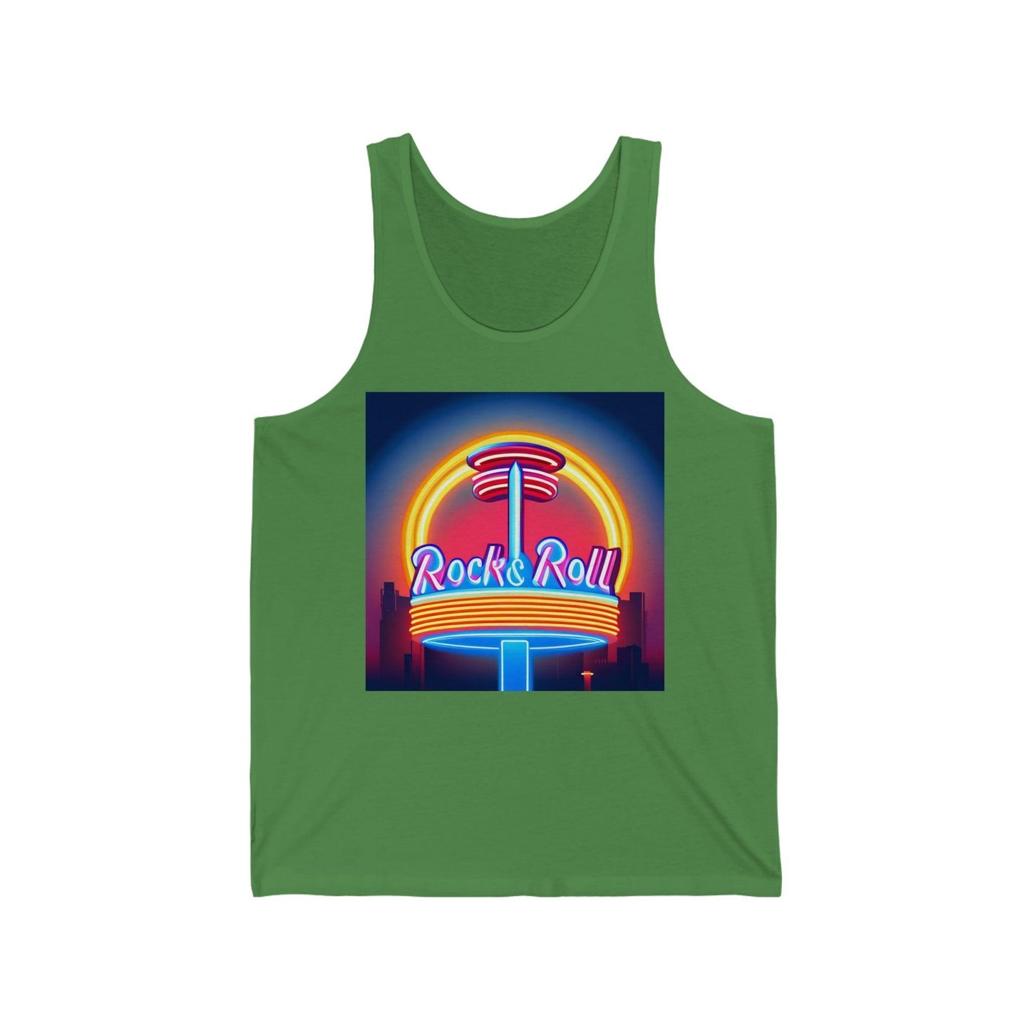 Rock & Roll Diner Unisex Jersey Tank - Lizard Vigilante