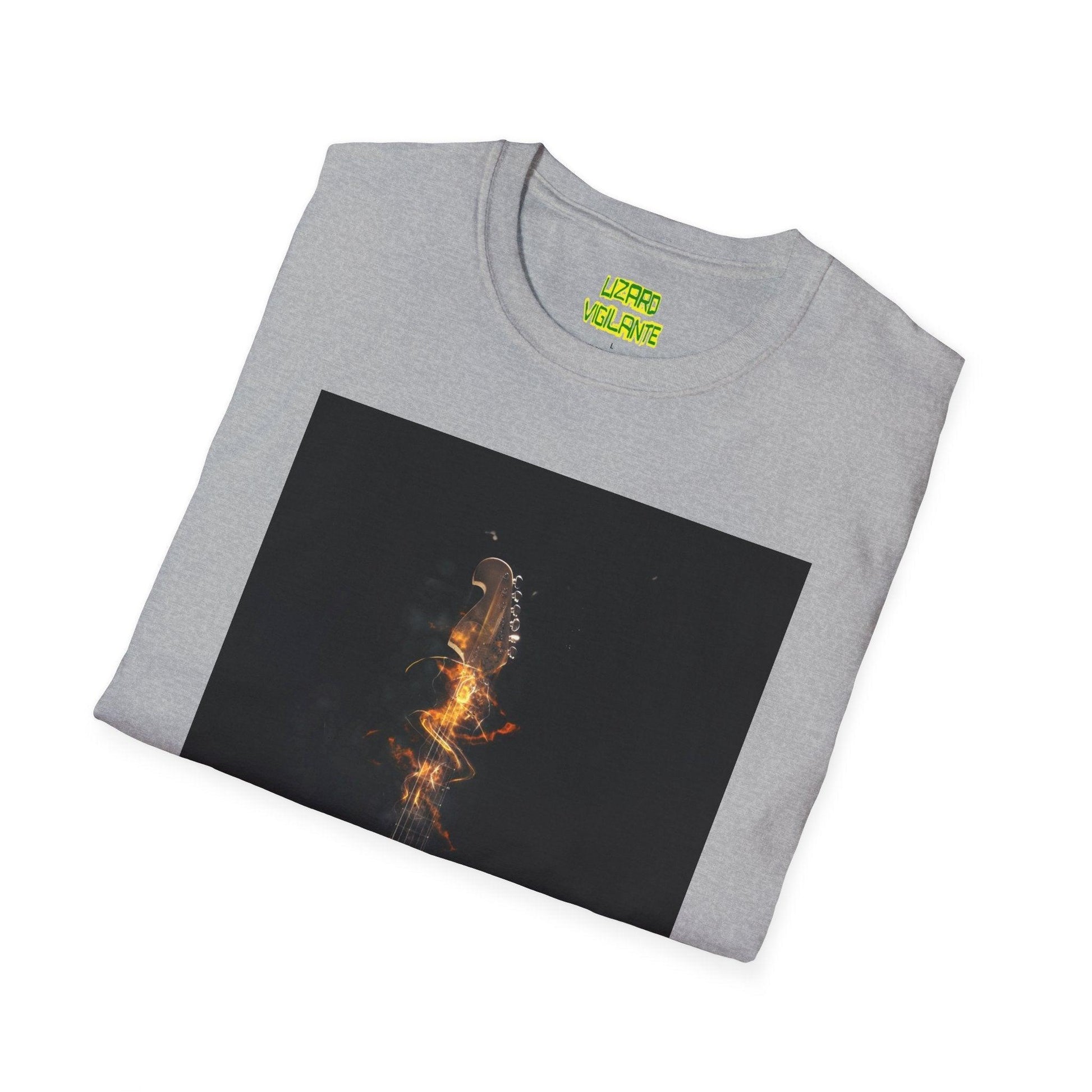 Neck Burn Unisex Softstyle T-Shirt - Lizard Vigilante