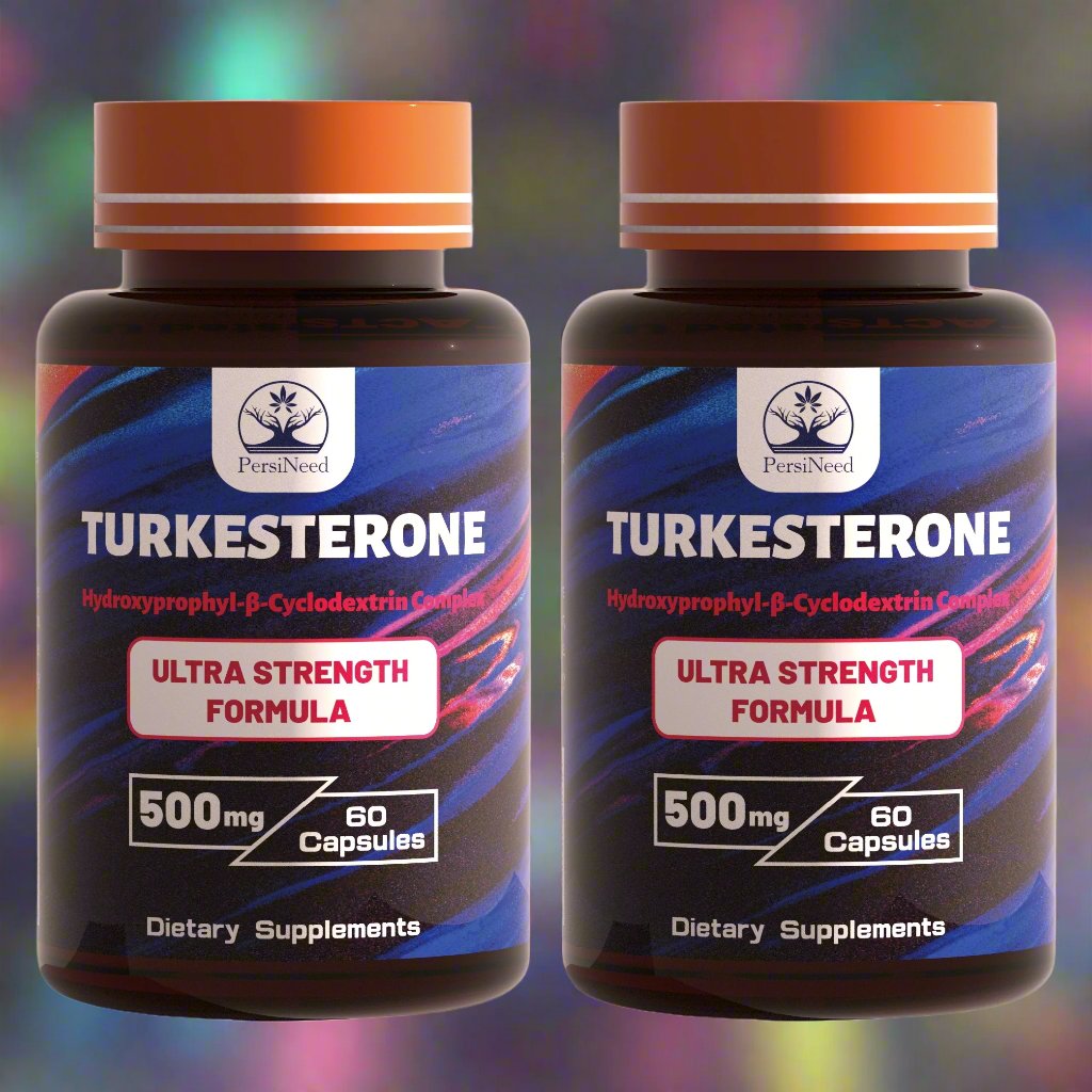 PERSINEED #1 Testosterone Support Supplement for Men – 2 Bottles Turkesterone, 60 Capsules, Boost Vitality & Performance Naturally - Premium Testosterone pills from Lizard Vigilante - Just $38.88! Shop now at Lizard Vigilante