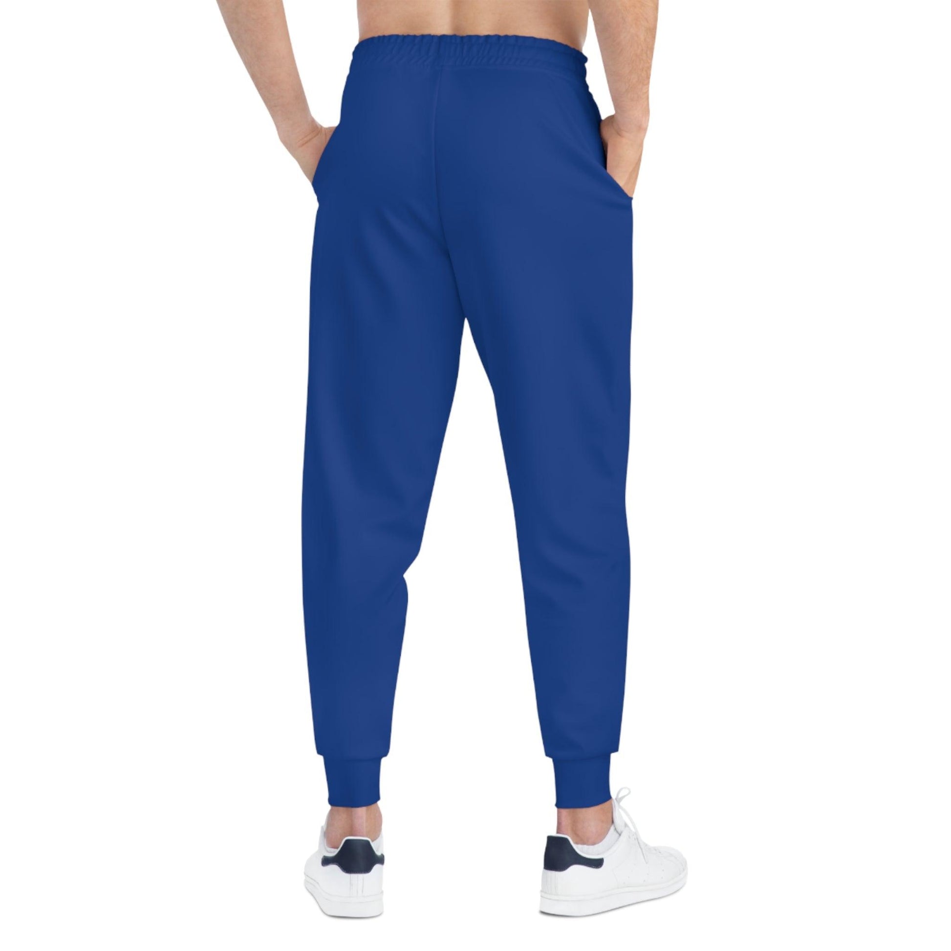 Comfortable Athletic Joggers - Blue - Lizard Vigilante