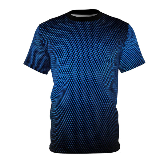 Blue Shadow Unisex Cut & Sew Tee (AOP) - Lizard Vigilante