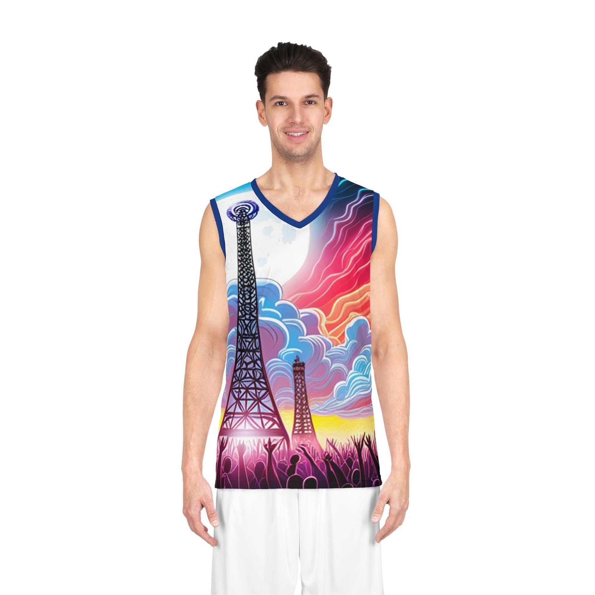 Sell Tower Reach Basketball Jersey - Lizard Vigilante