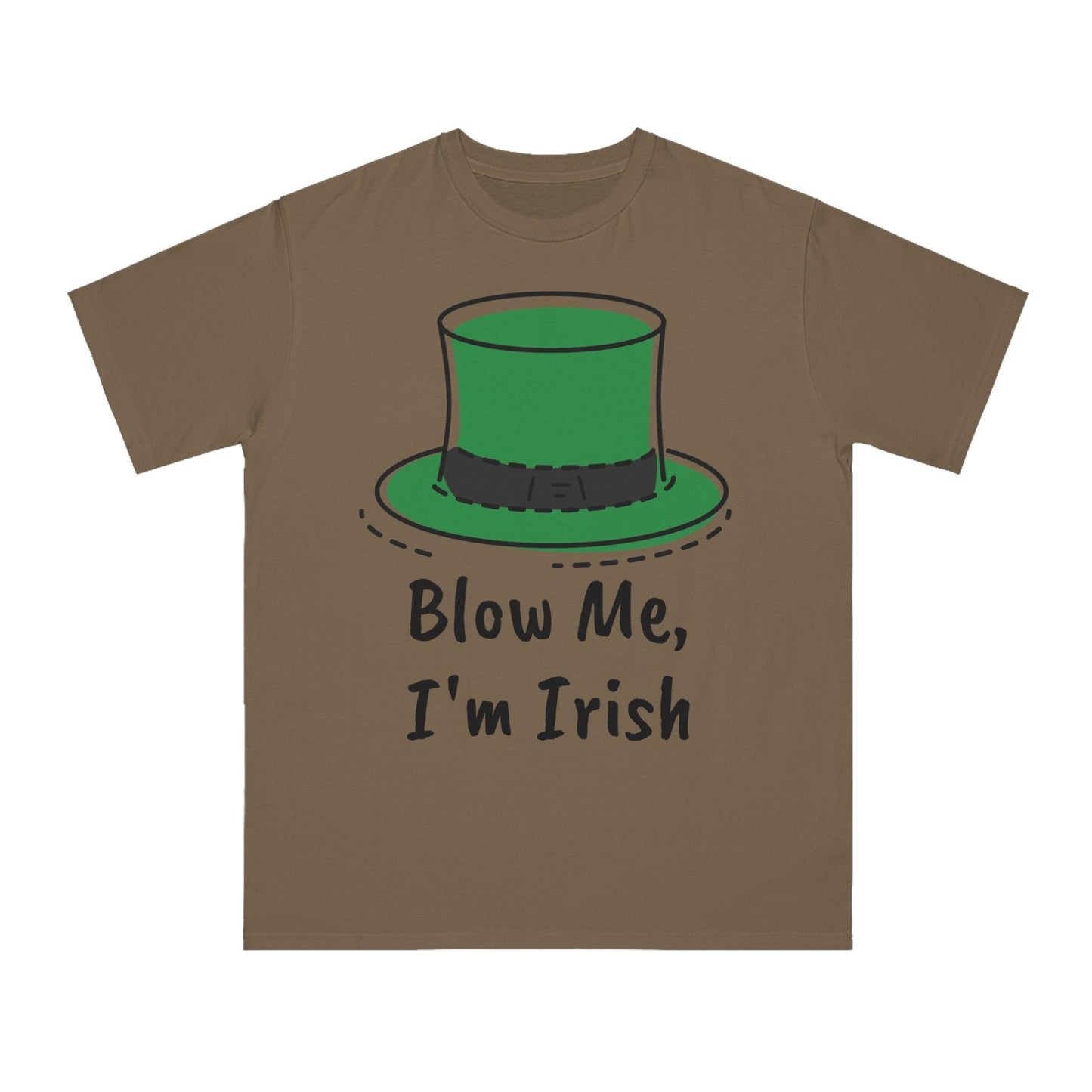 Blow Me, I'm Irish Organic Unisex Classic T-Shirt - Lizard Vigilante