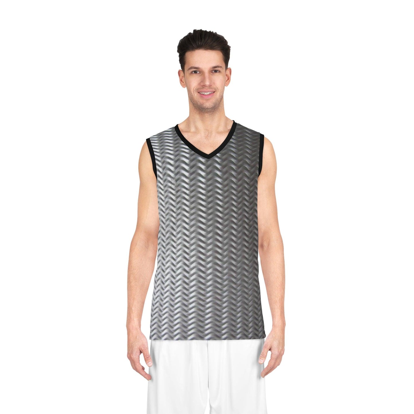 Aluminum Treads Basketball Jersey - Lizard Vigilante