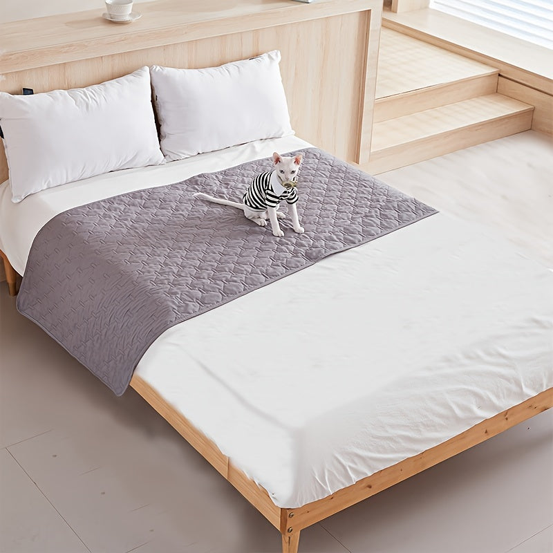 1pc Waterproof Pet Bed Cover, Waterproof Dog Bed Mattress, Urine Proof And Dog And Cat Sleeping Blanket Sofa Pad, Machine Washable