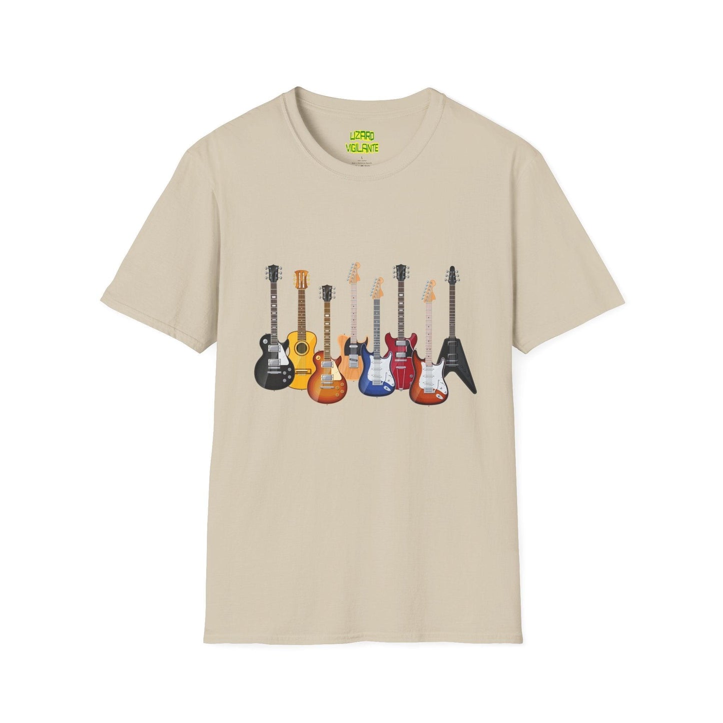 The Guitars Unisex Softstyle T-Shirt - Lizard Vigilante