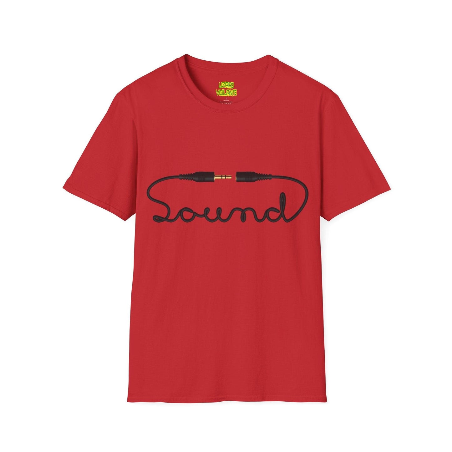 Sound Link Unisex Softstyle T-Shirt - Lizard Vigilante