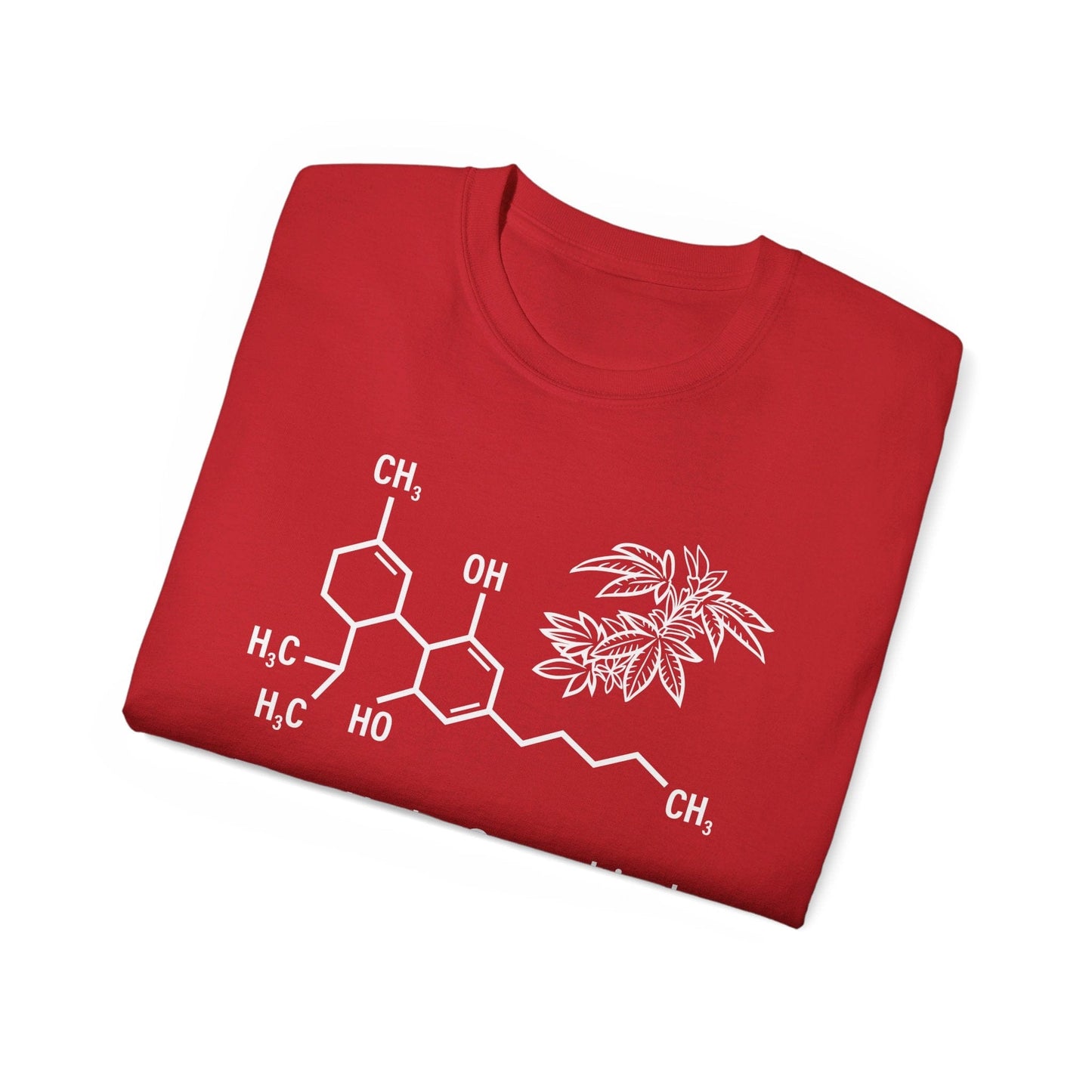 Tetrahydrocannabinol (THC) Molecule Weed Shirt