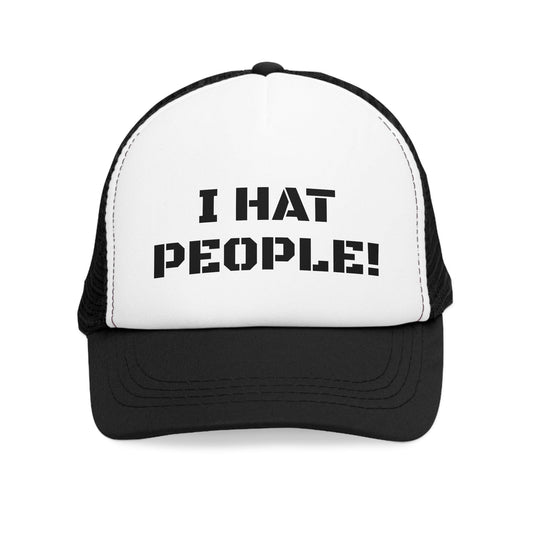 I HAT PEOPLE! Mesh Cap - Lizard Vigilante