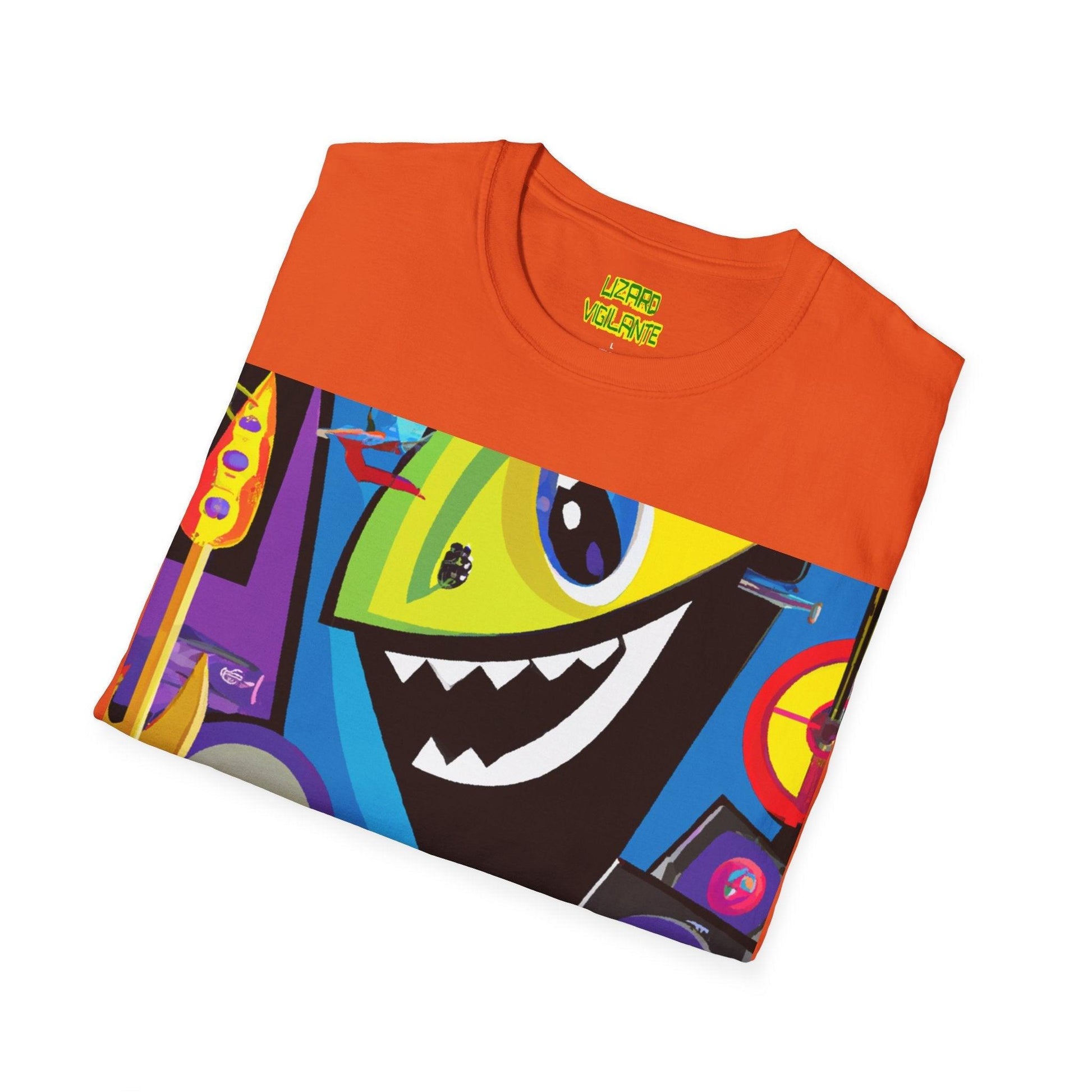 Lizard Vigilante Studio Unisex Softstyle T-Shirt - Lizard Vigilante