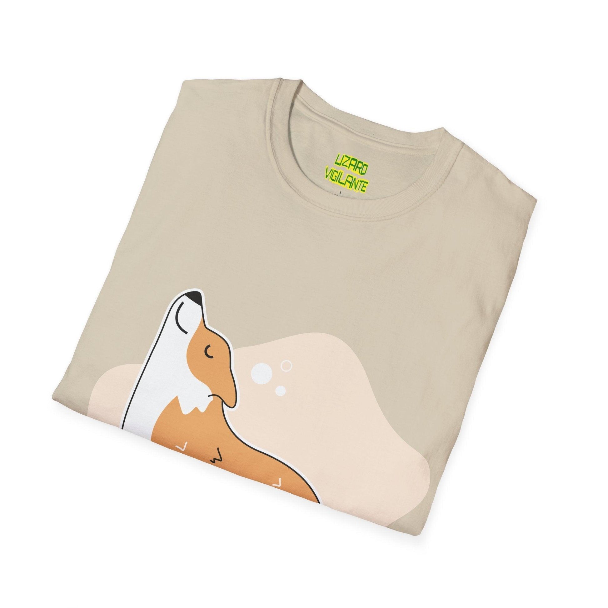 Yoga Dog Pose Unisex Softstyle T-Shirt - Lizard Vigilante