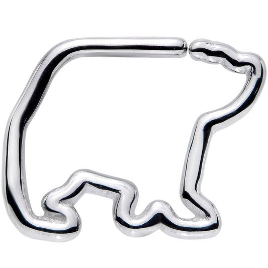 16G 5/16 Polar Bear Closure Ring