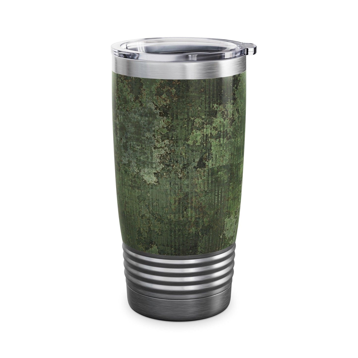 Dirty Green Camo Army Ringneck Tumbler, 20oz - Premium Mug from Printify - Just $38.98! Shop now at Lizard Vigilante