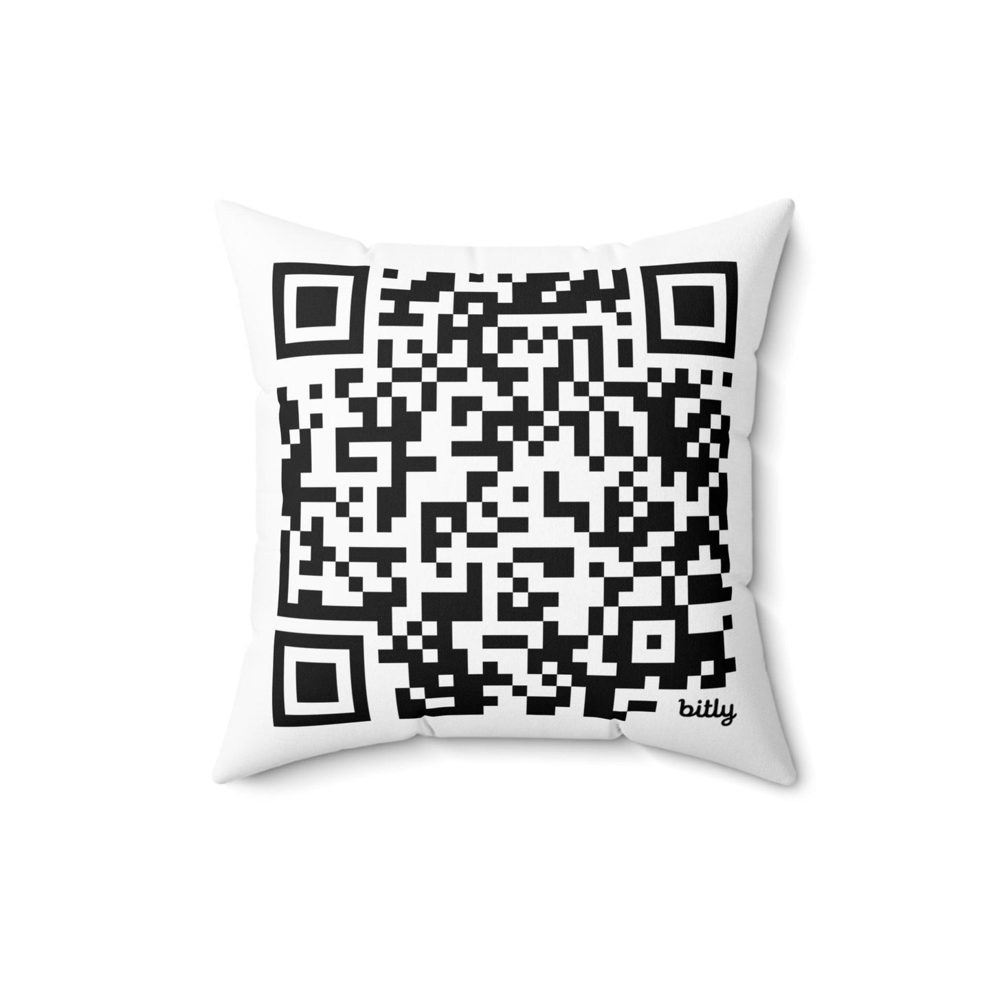 QR Code Faux Suede Square Pillow - Lizard Vigilante Coded - Lizard Vigilante