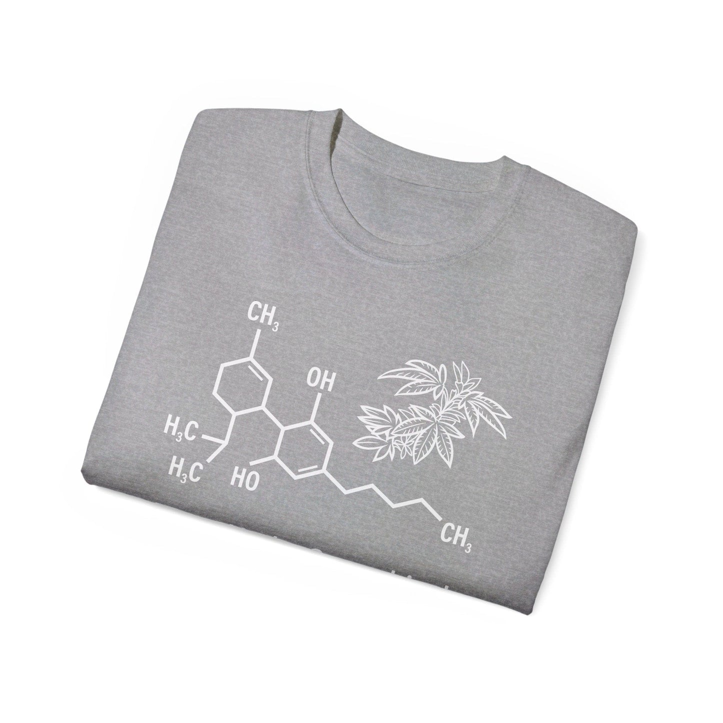 Tetrahydrocannabinol (THC) Molecule Weed Shirt