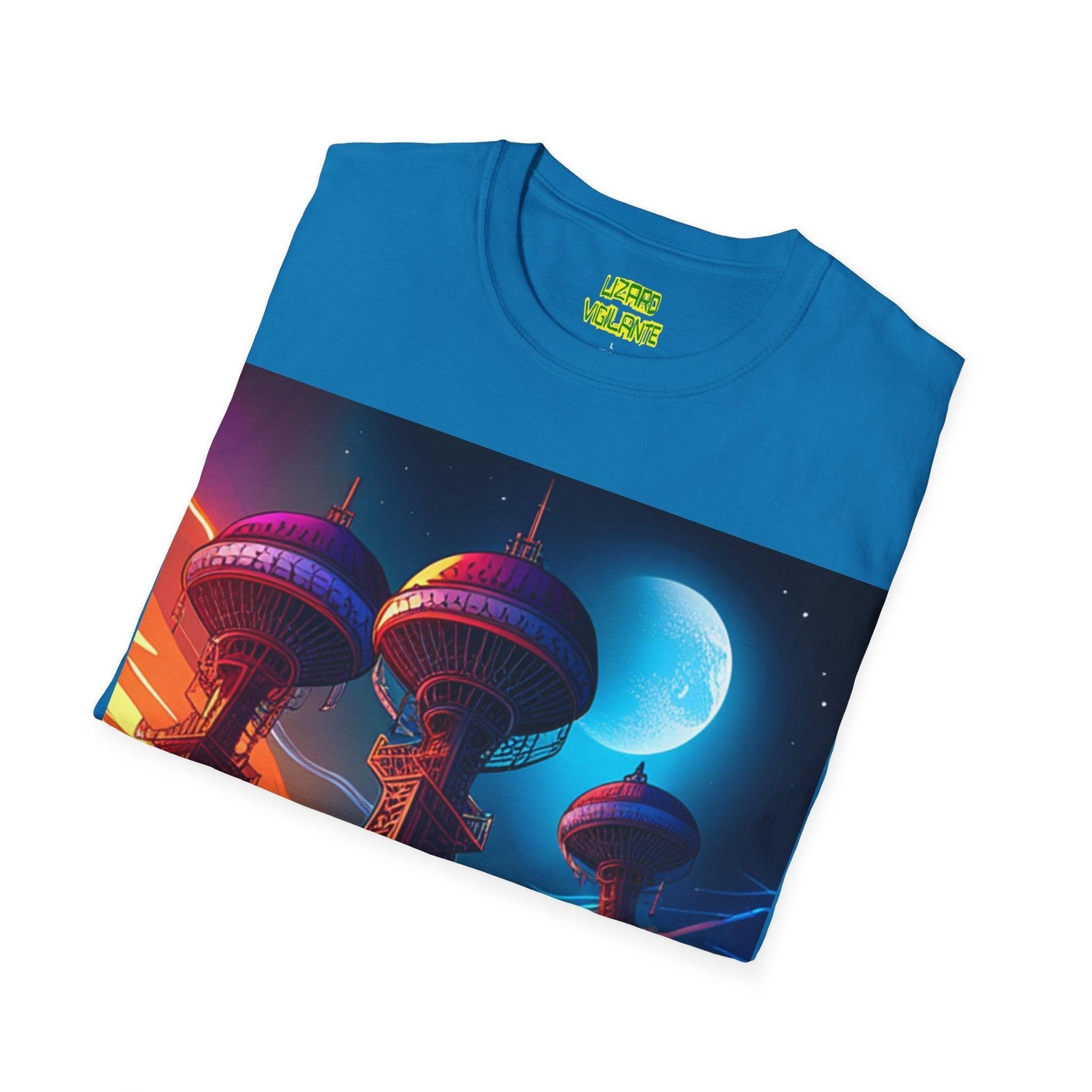 Interplanetary Transmission Unisex Softstyle T-Shirt - Lizard Vigilante