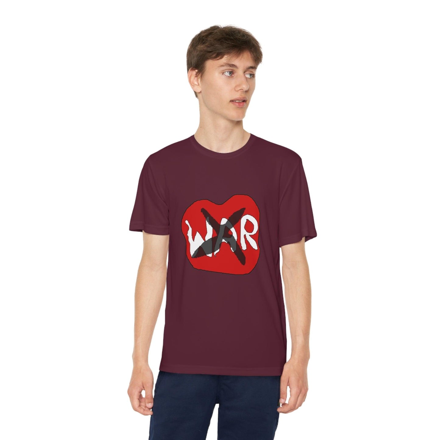 No War Logo Youth Competitor Tee - Lizard Vigilante