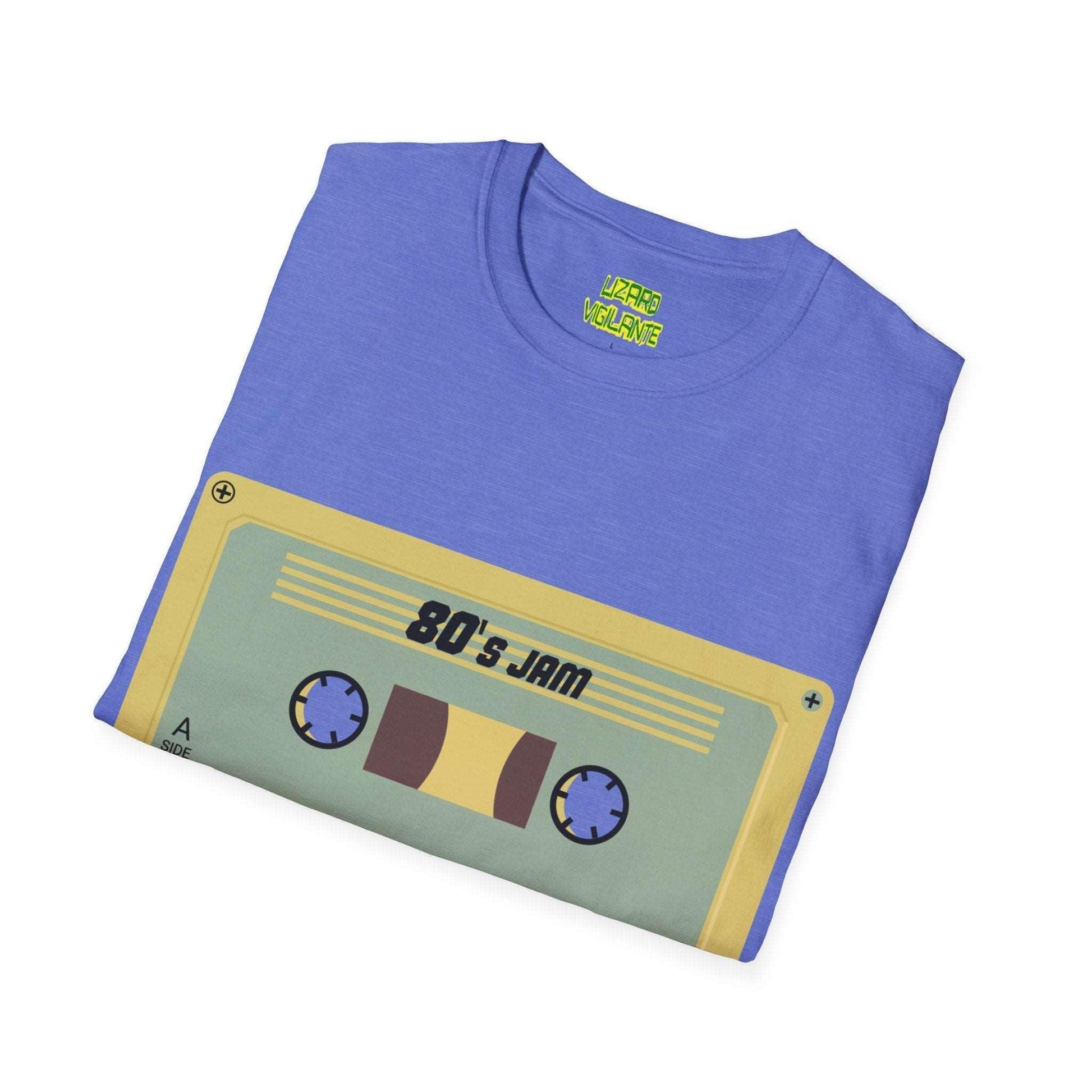 80's Jam Unisex Softstyle T-Shirt - Lizard Vigilante