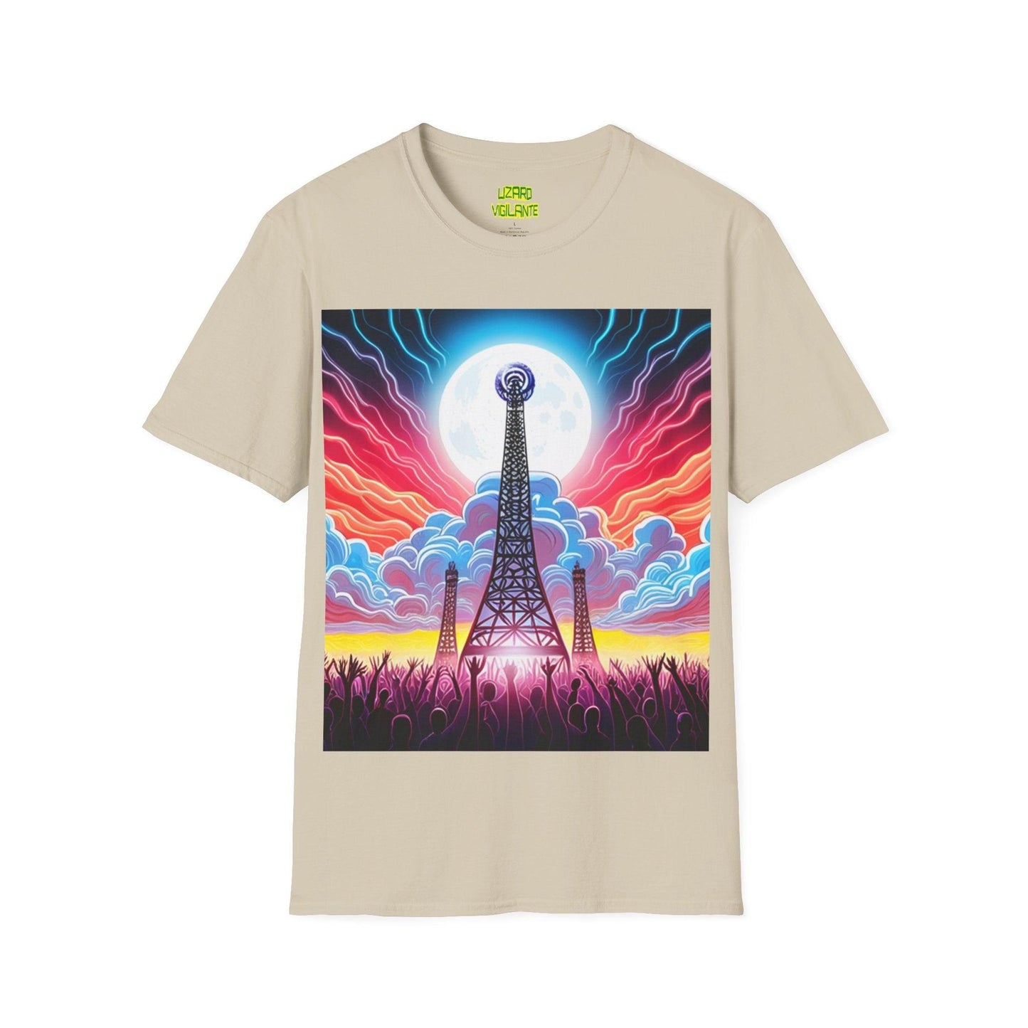 Sell Tower Reach Unisex Softstyle T-Shirt - Lizard Vigilante