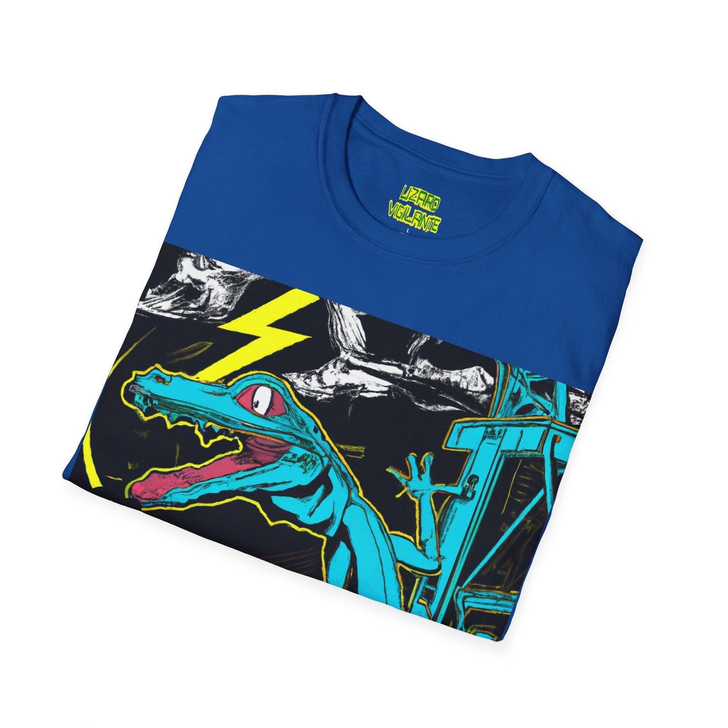 Lizard Vigilante Cens Unisex Softstyle T-Shirt - Lizard Vigilante