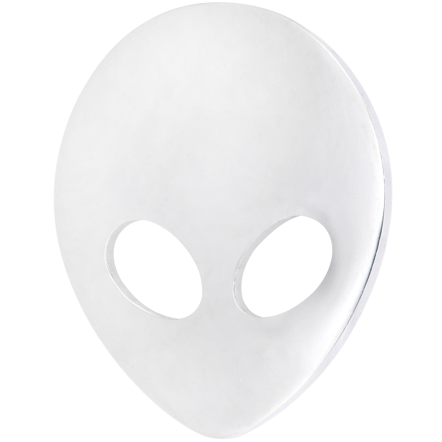 Steel Space Alien Single Flare Plug Set 14G to 2G