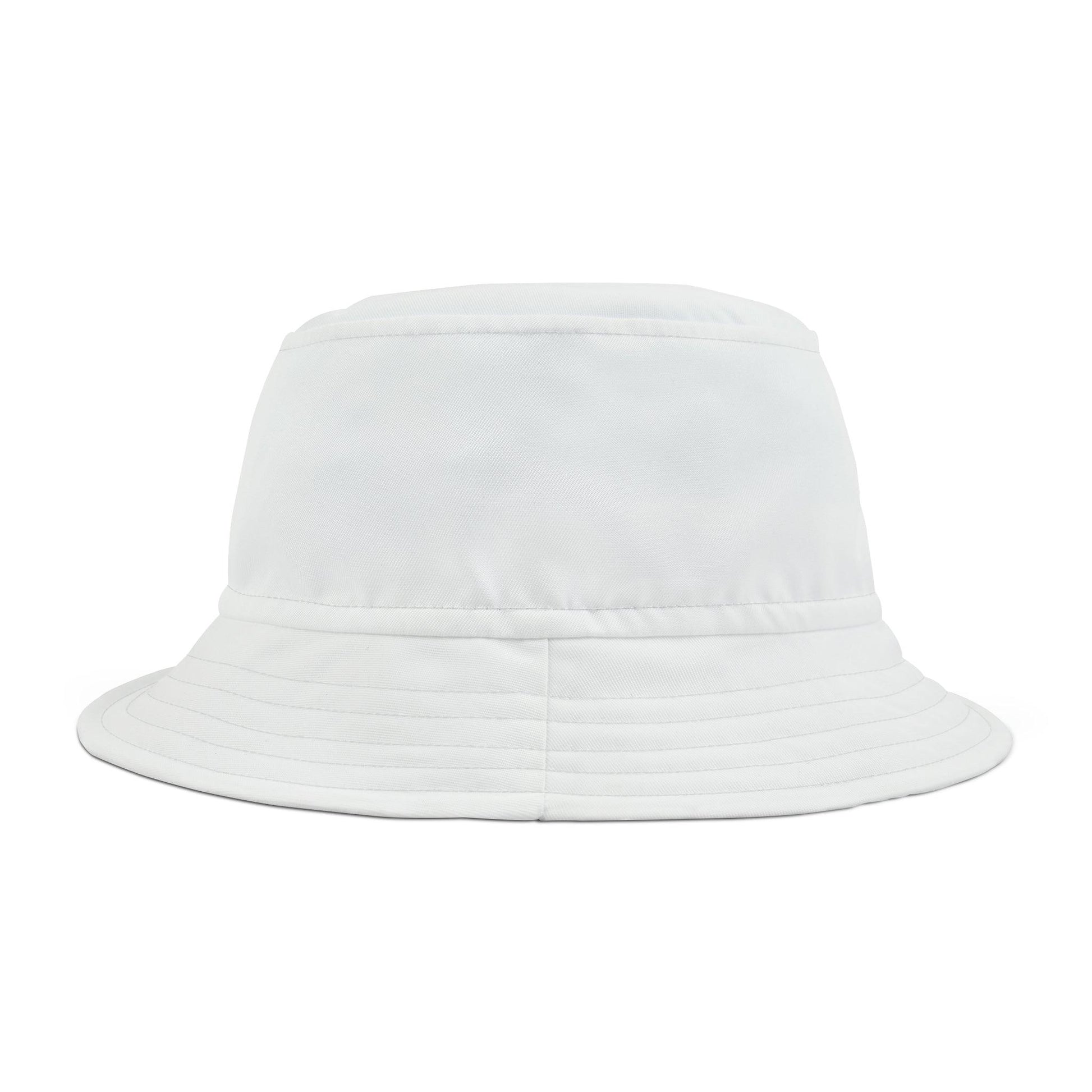 White Bucket Hat - Lizard Vigilante