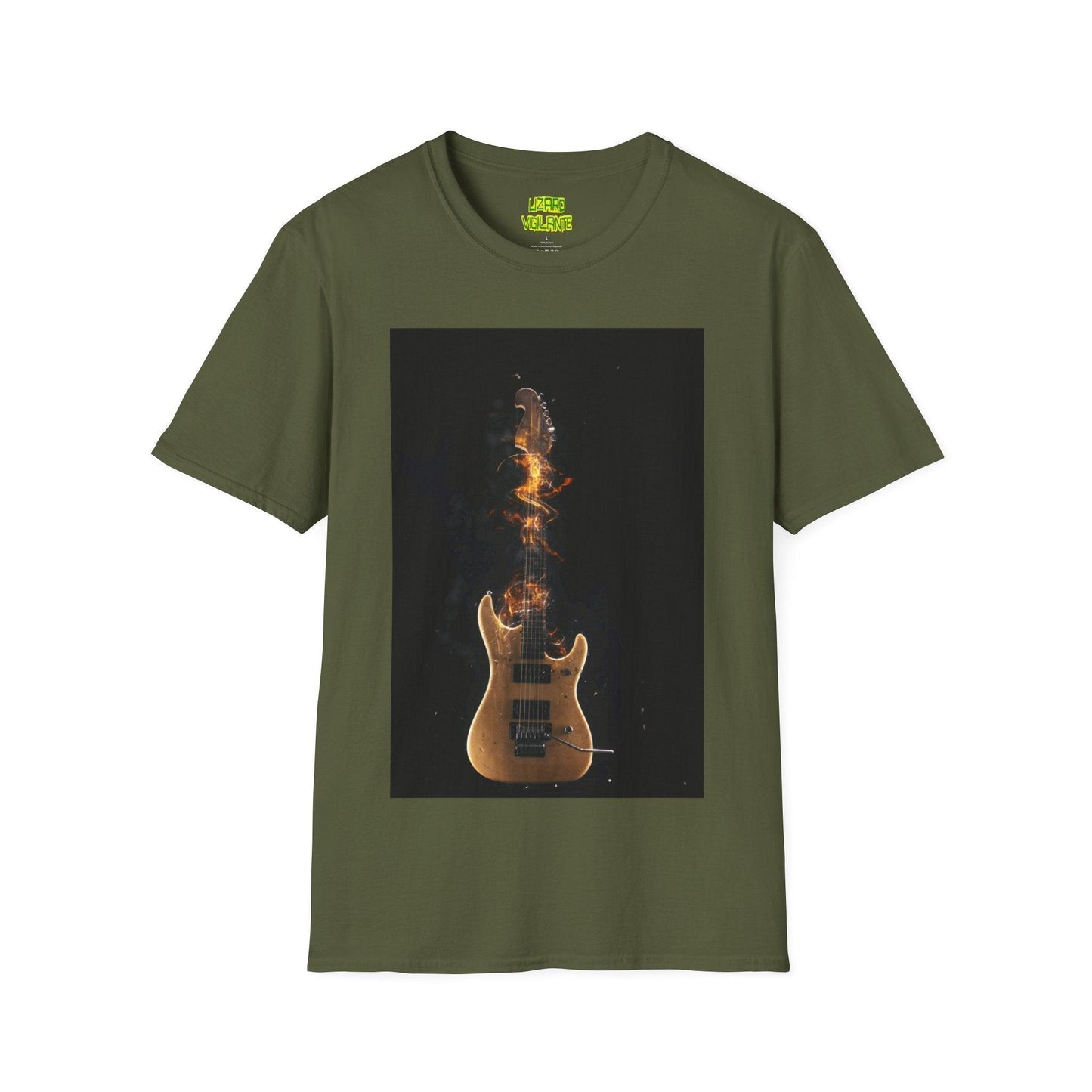 Neck Burn Unisex Softstyle T-Shirt - Lizard Vigilante