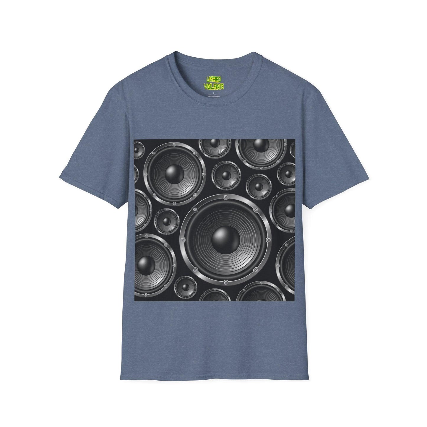 Bluetooth Speakers Unisex Softstyle T-Shirt - Lizard Vigilante