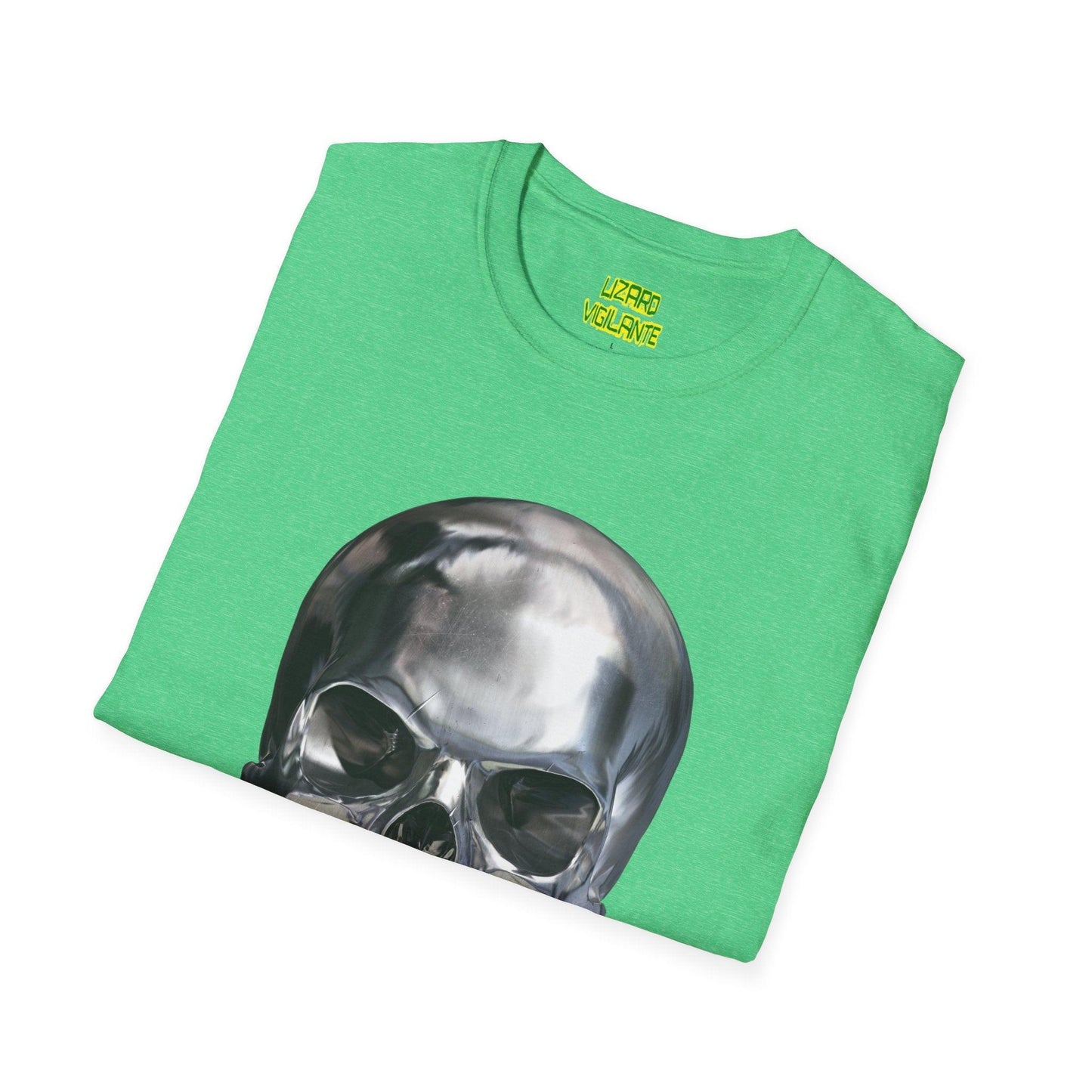 Shining Skull Unisex Softstyle T-Shirt - Lizard Vigilante