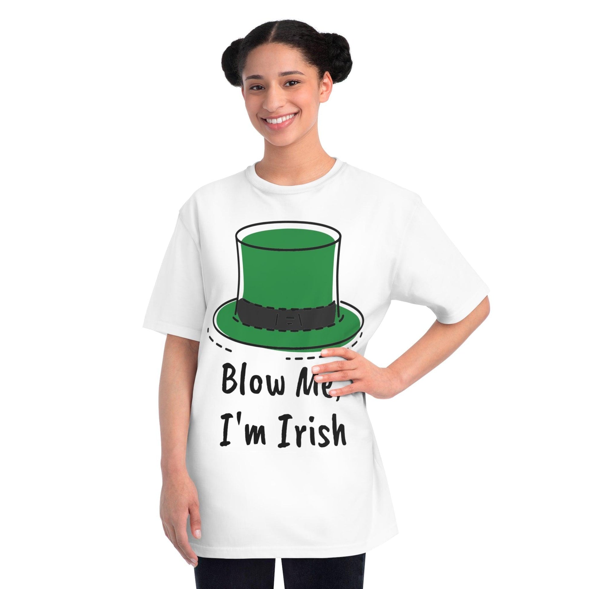 Blow Me, I'm Irish Organic Unisex Classic T-Shirt - Lizard Vigilante